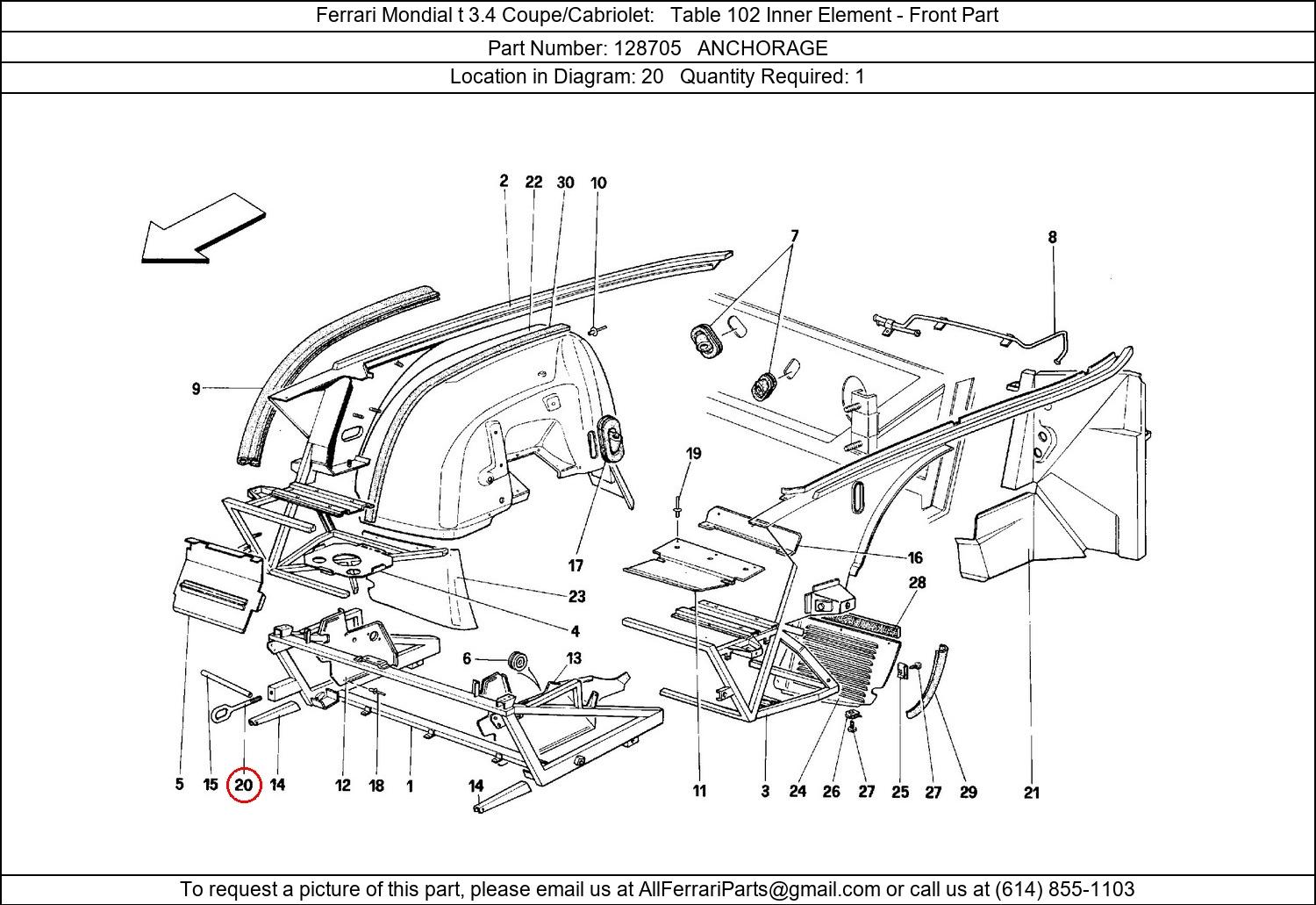 Ferrari Part 128705