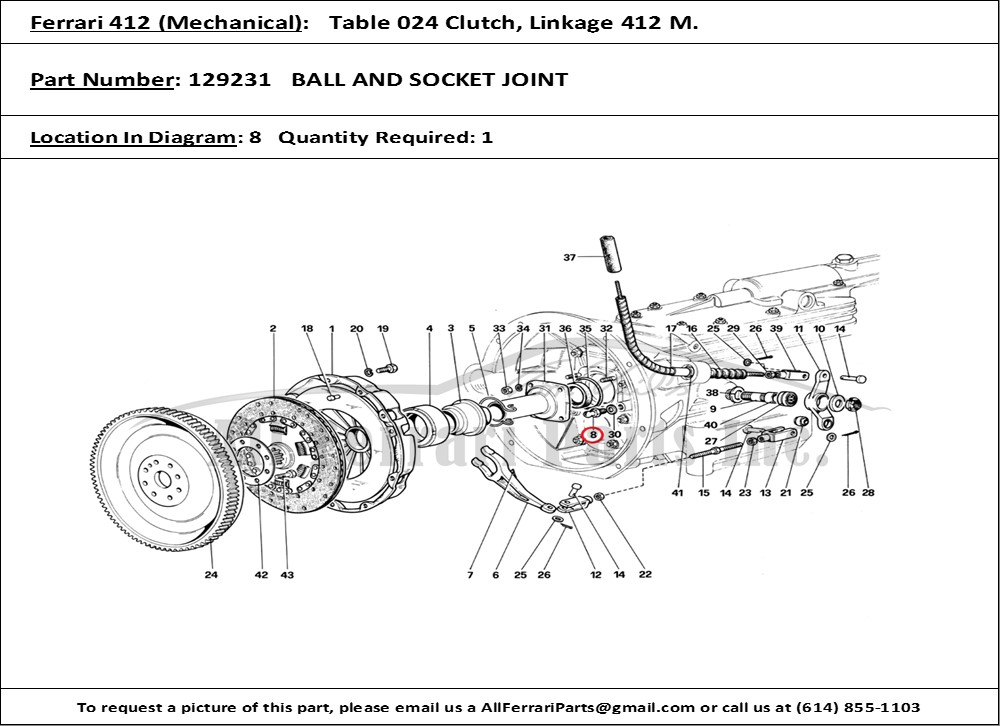 Ferrari Part 129231