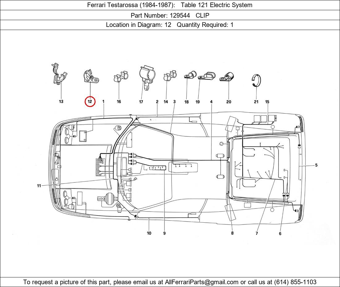 Ferrari Part 129544