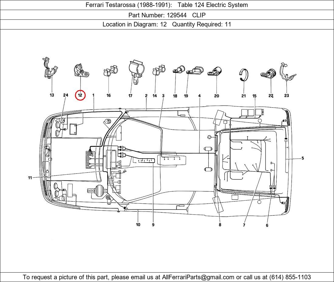 Ferrari Part 129544