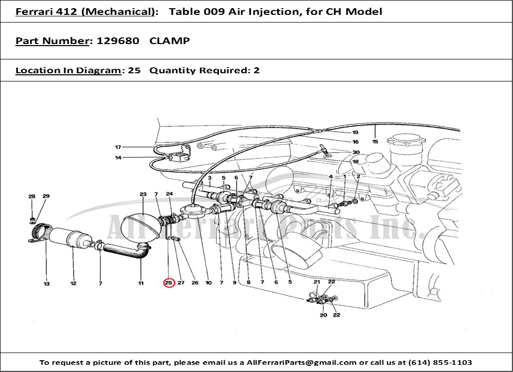 Ferrari Part 129680