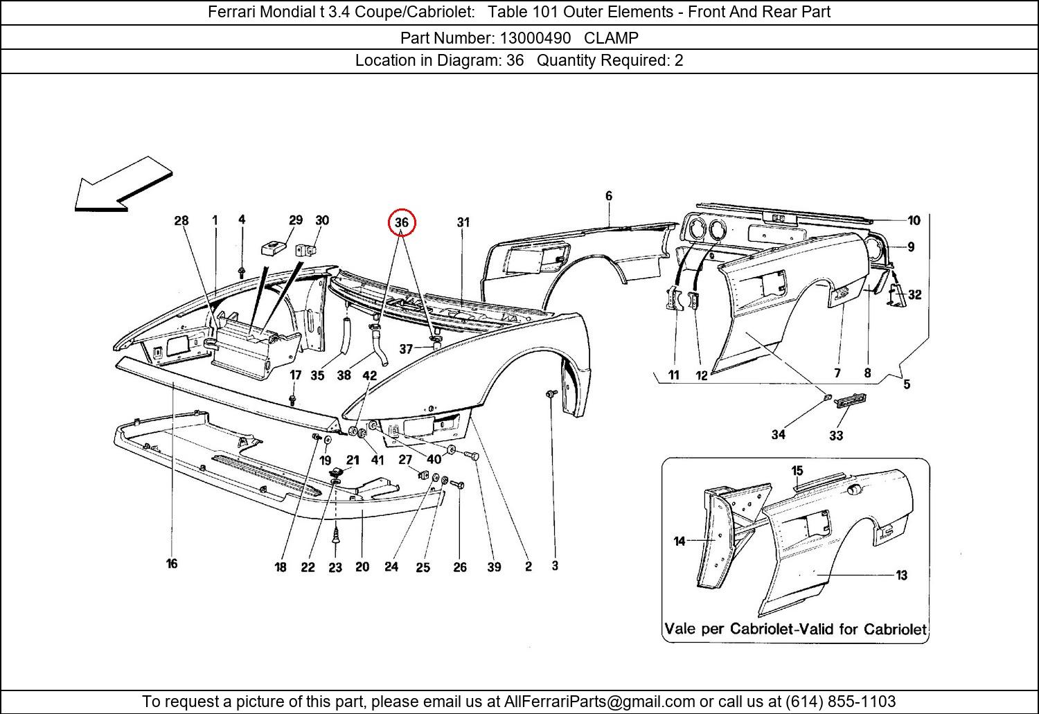 Ferrari Part 13000490