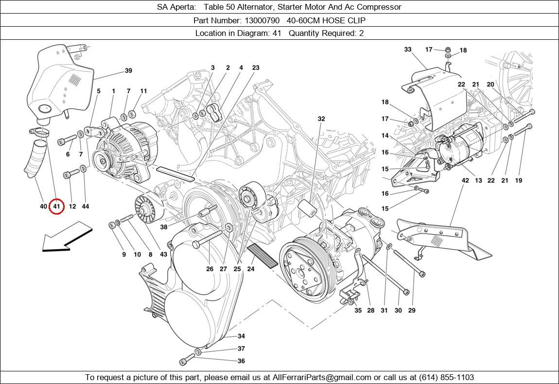 Ferrari Part 13000790