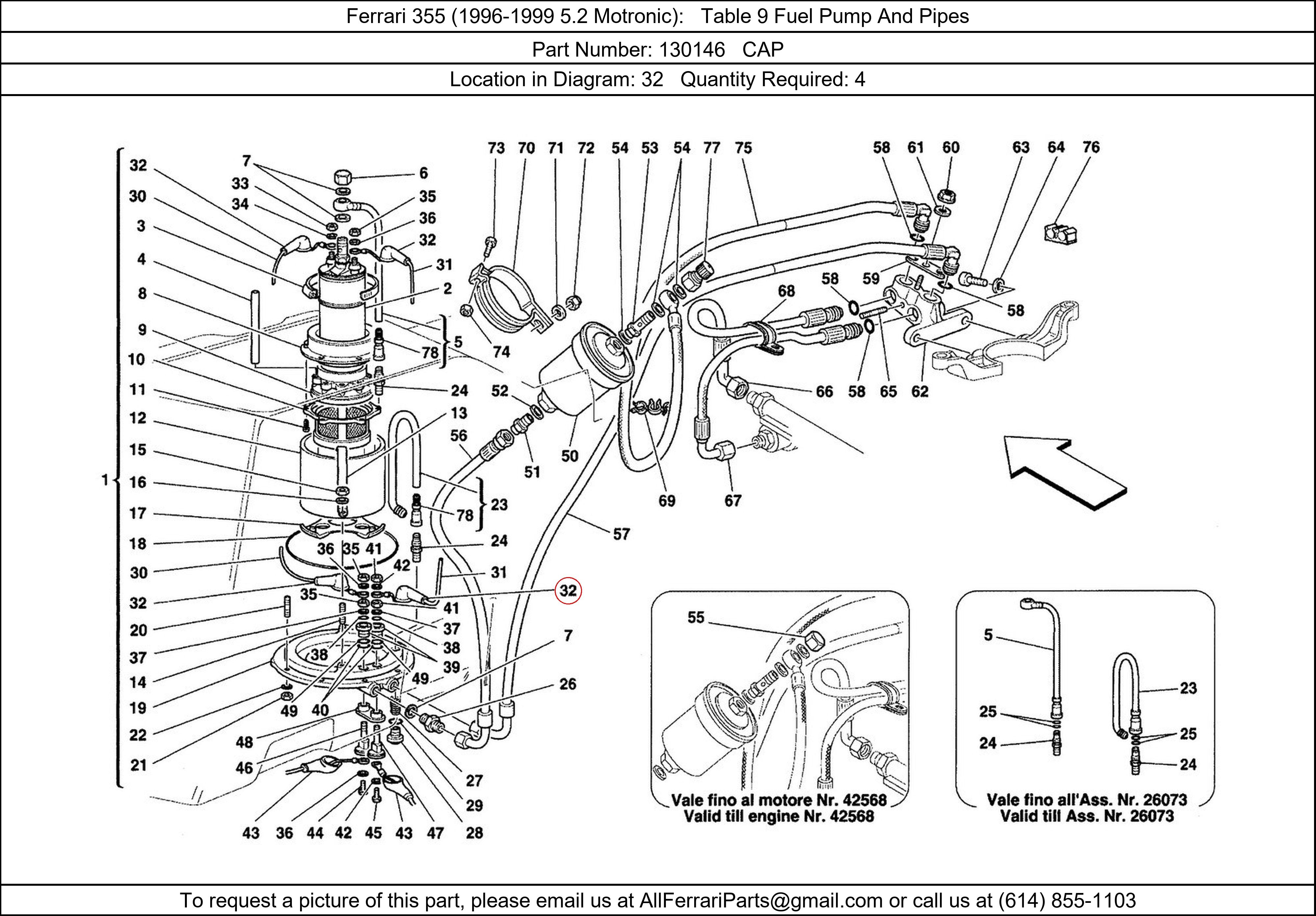 Ferrari Part 130146