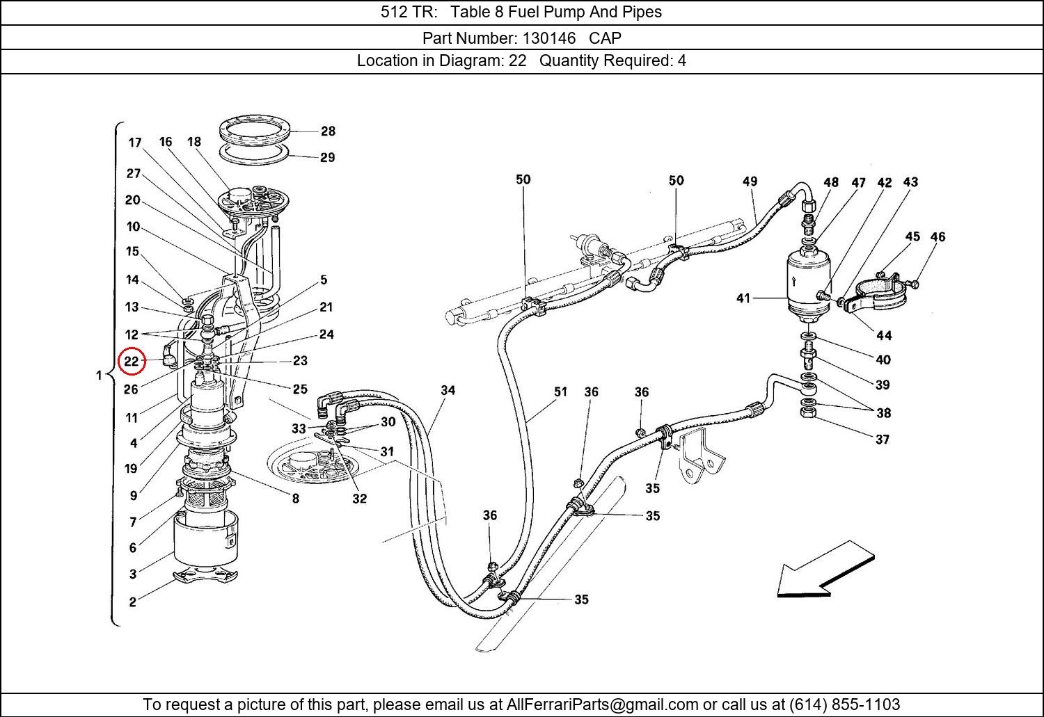 Ferrari Part 130146