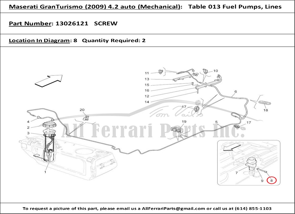 Ferrari Part 13026121