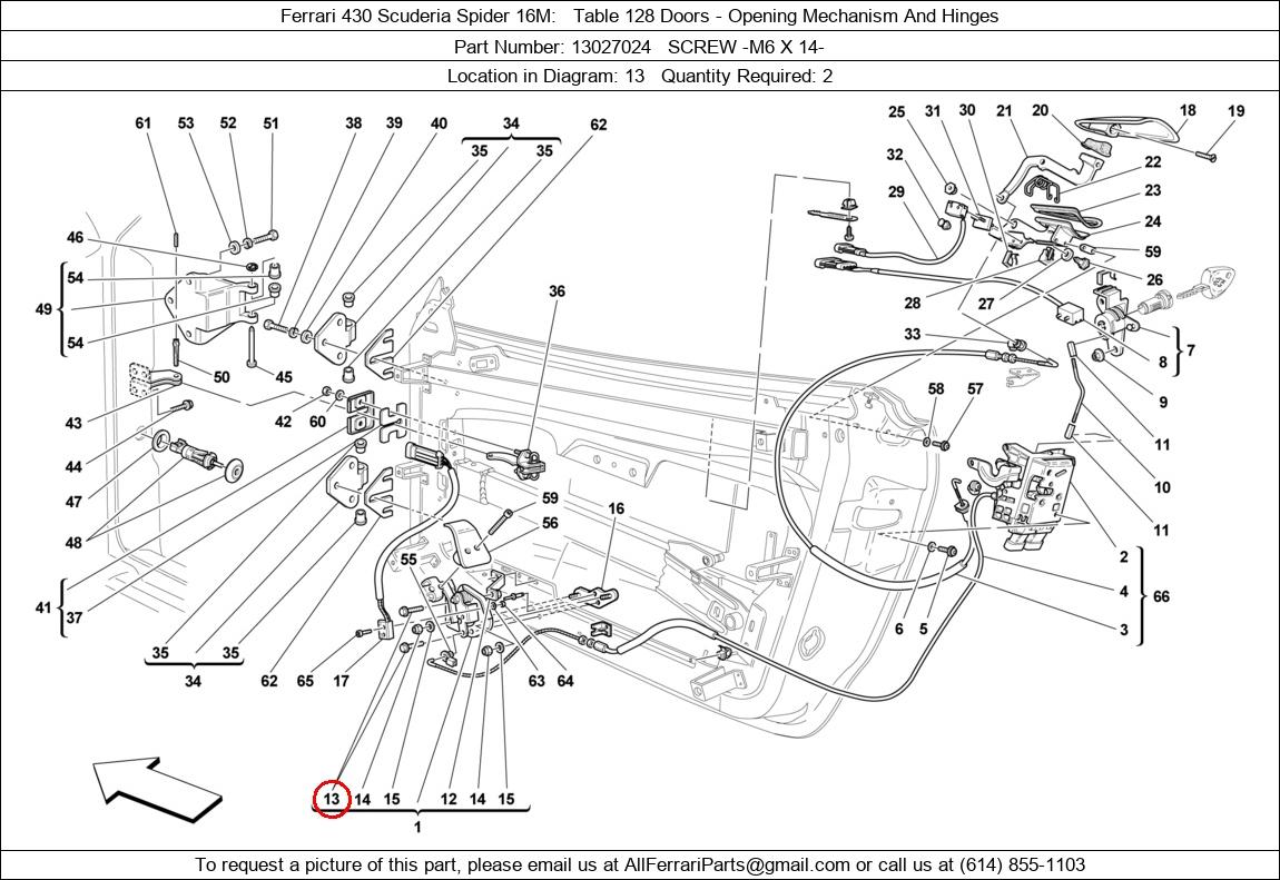 Ferrari Part 13027024