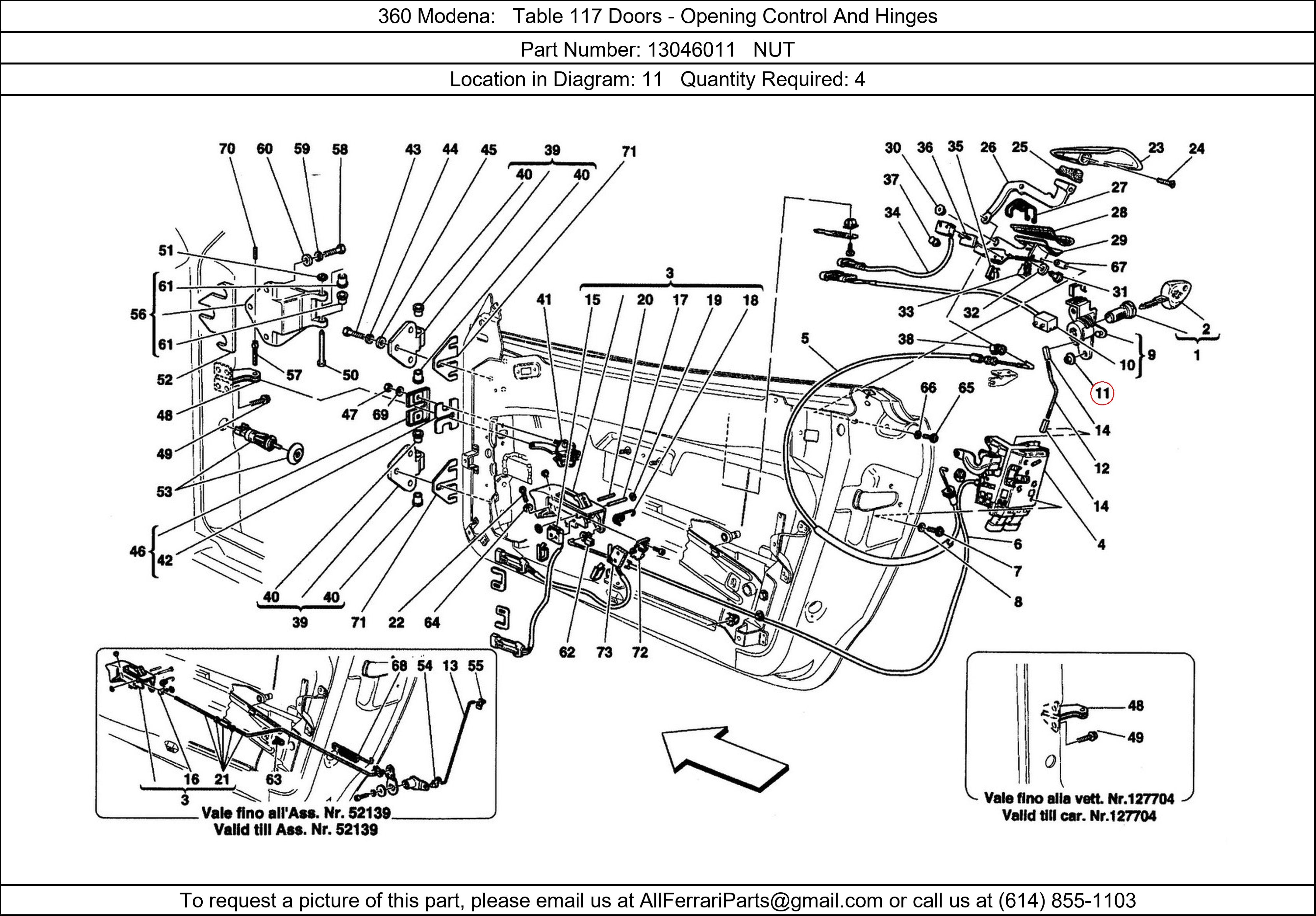 Ferrari Part 13046011