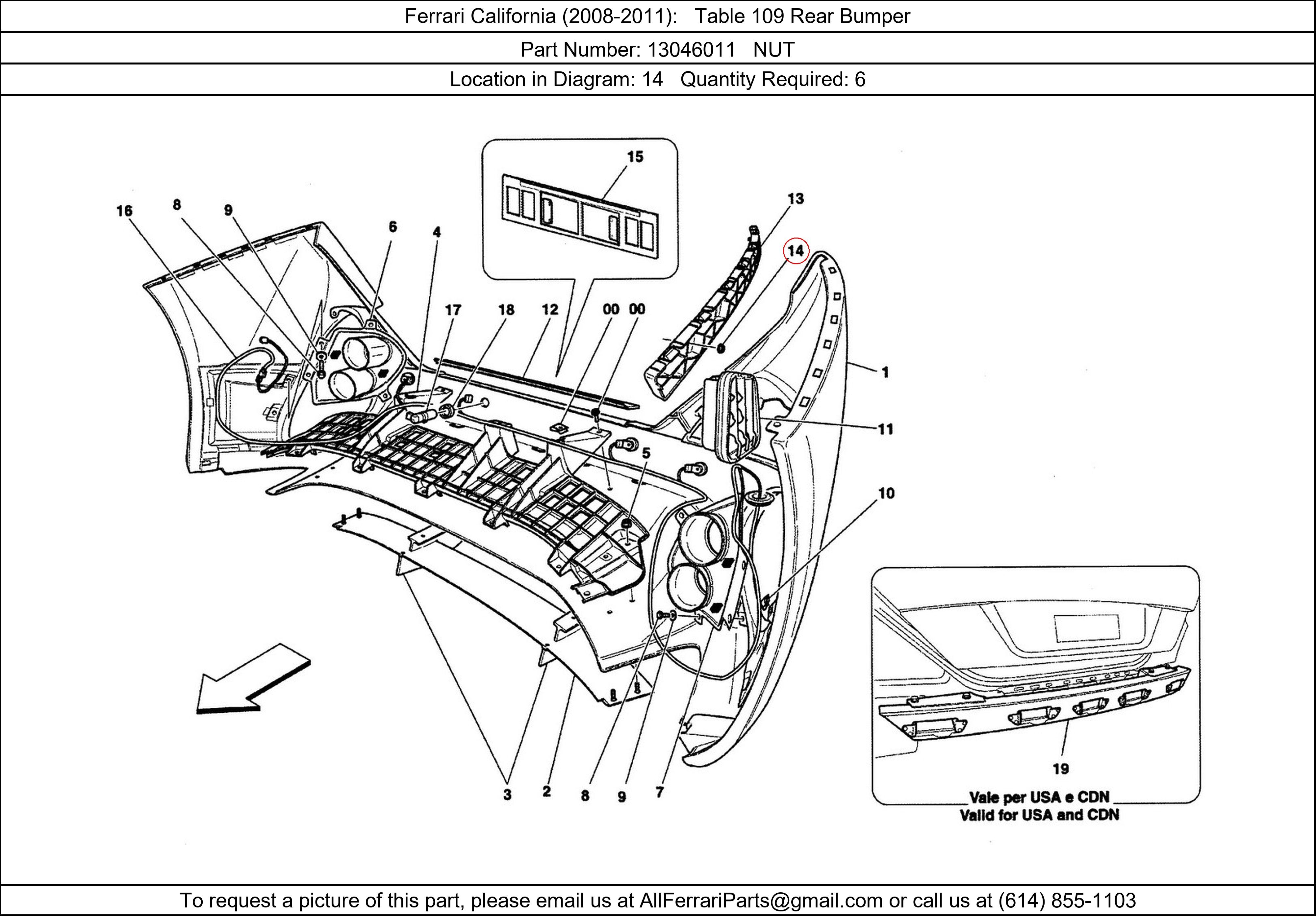 Ferrari Part 13046011