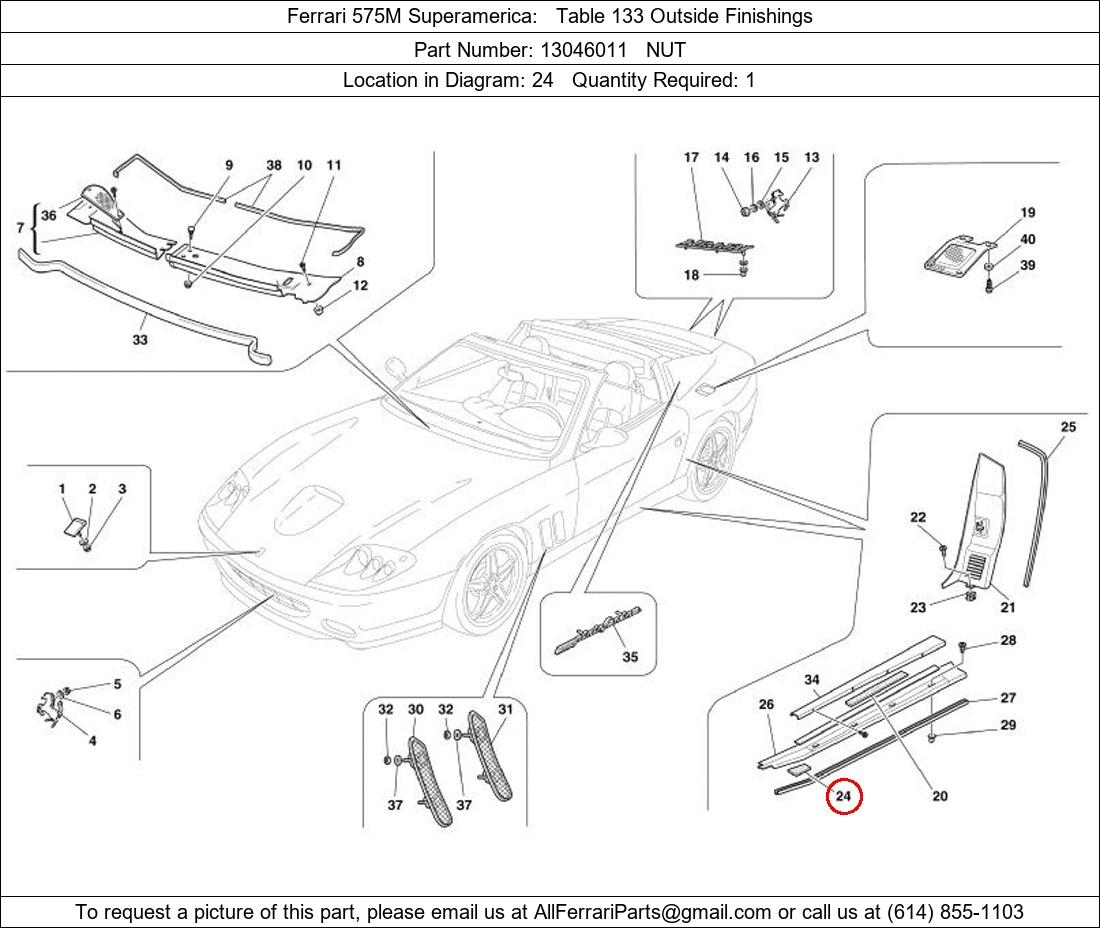 Ferrari Part 13046011