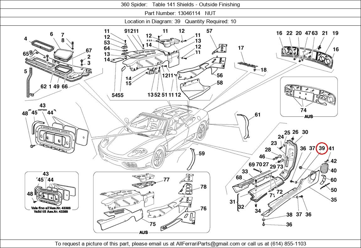 Ferrari Part 13046114