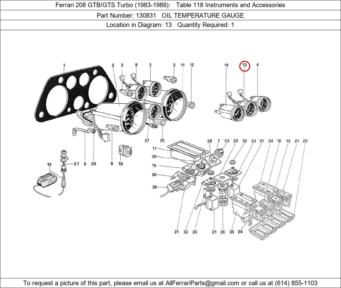 Ferrari Part 130831