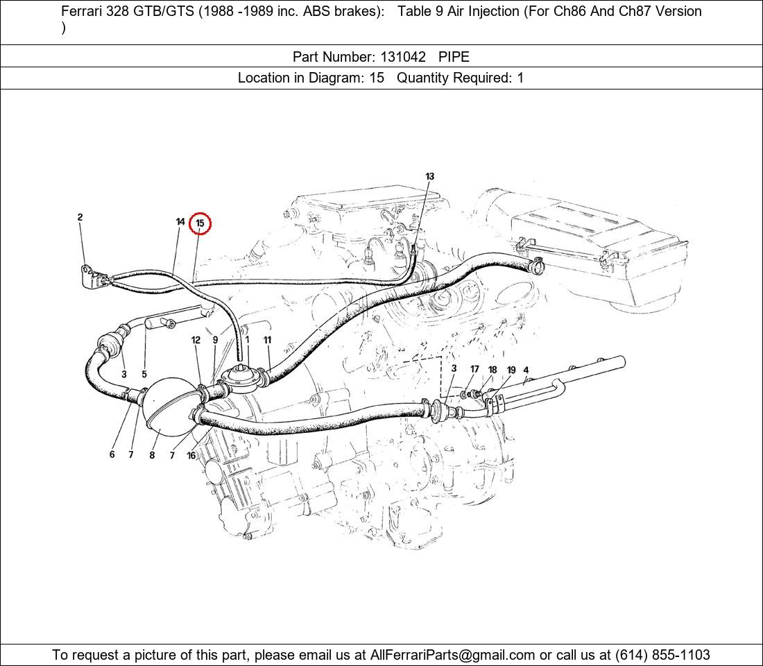 Ferrari Part 131042