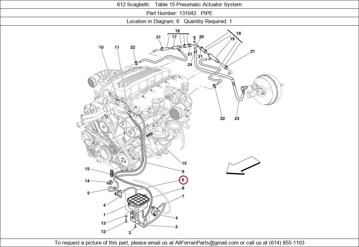 Ferrari Part 131042