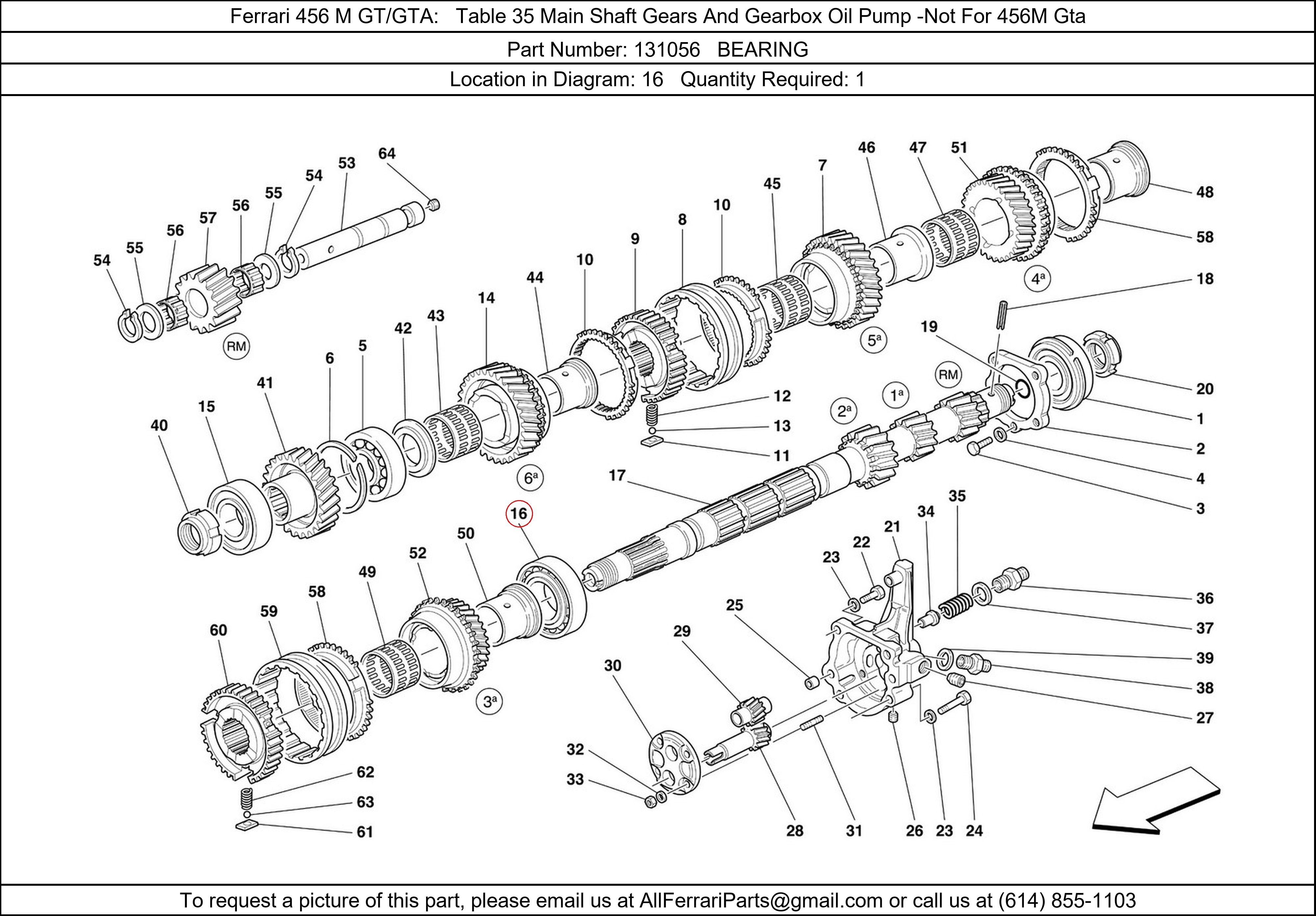 Ferrari Part 131056