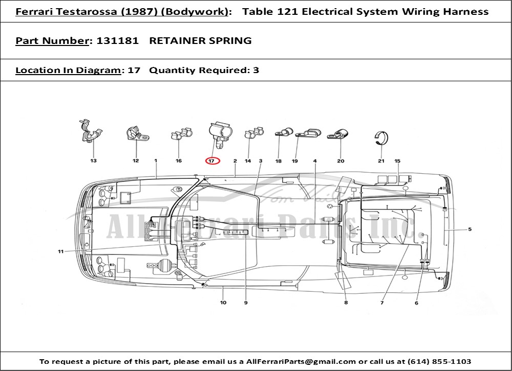 Ferrari Part 131181