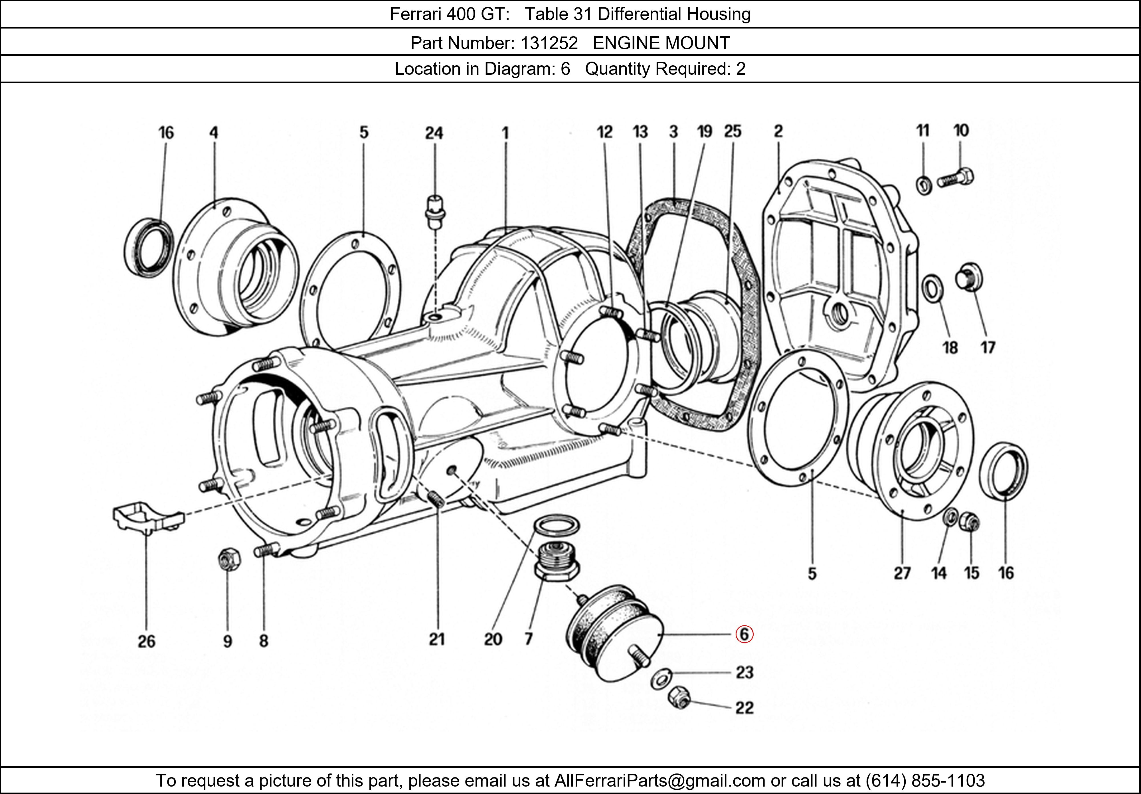 Ferrari Part 131252