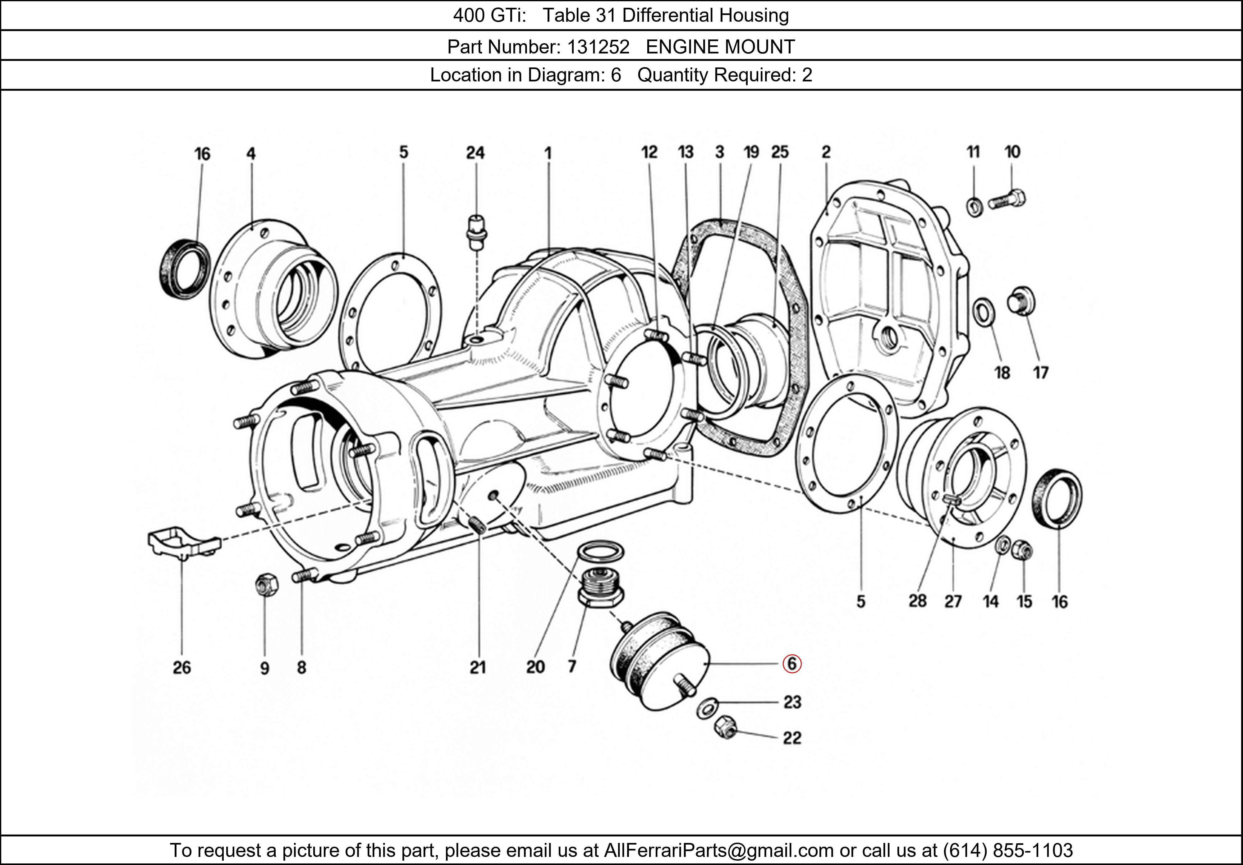 Ferrari Part 131252