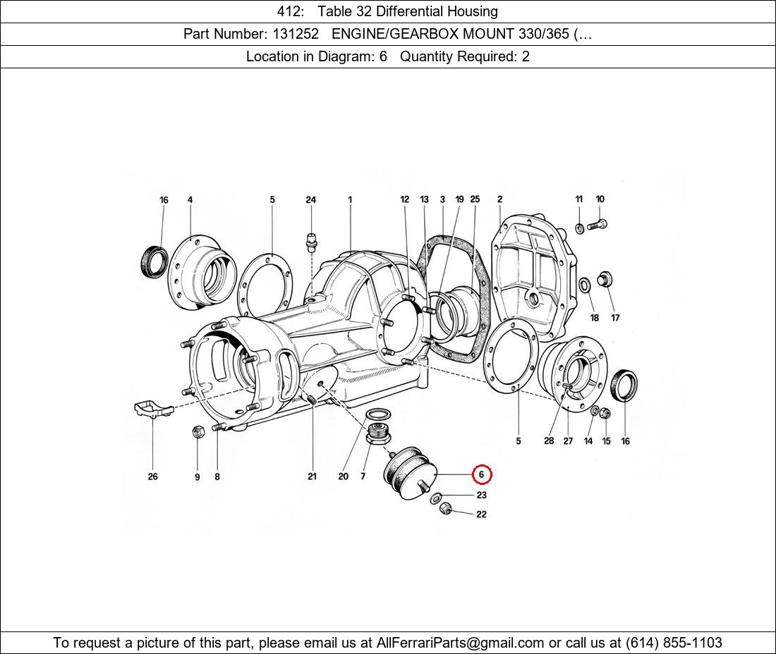 Ferrari Part 131252