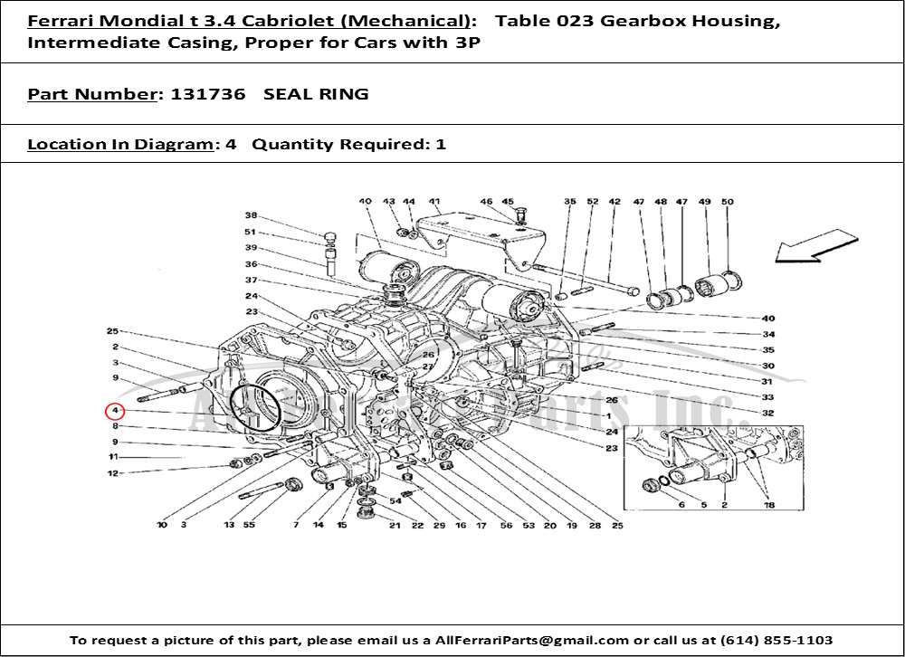 Ferrari Part 131736