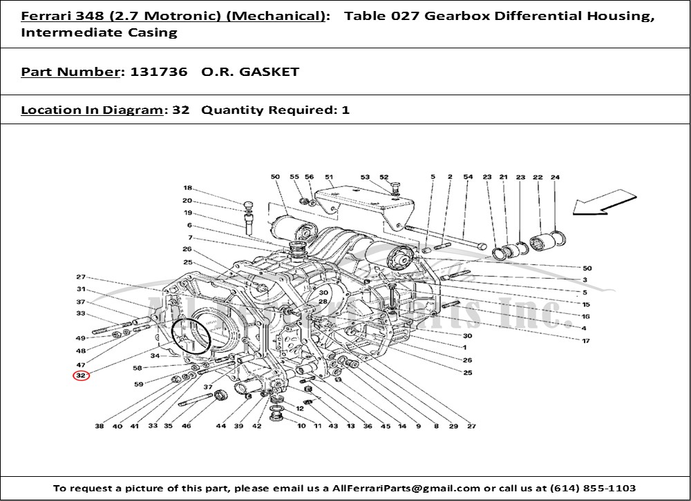 Ferrari Part 131736