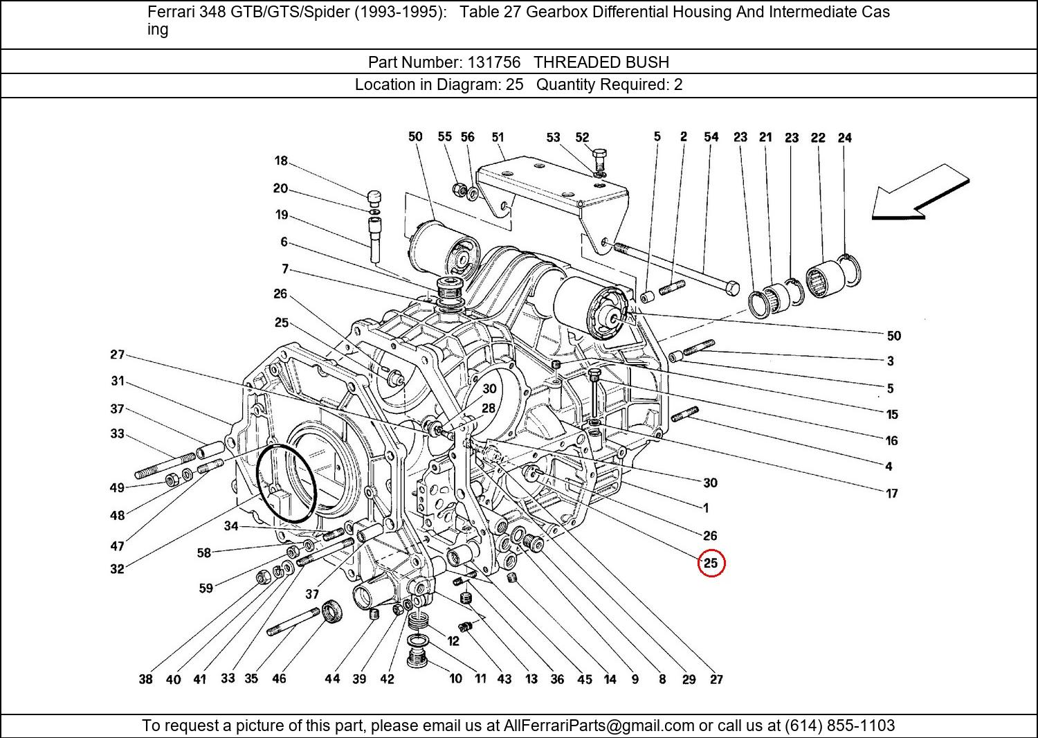 Ferrari Part 131756