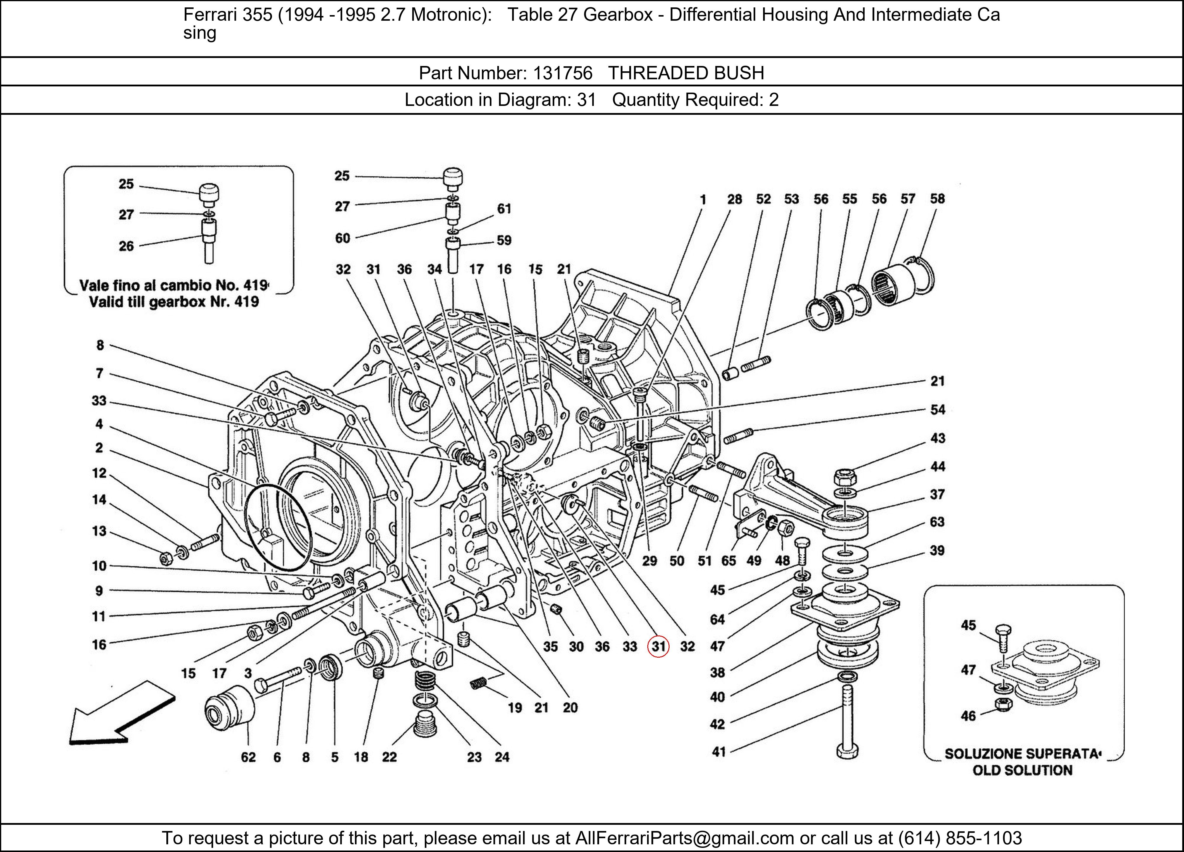 Ferrari Part 131756