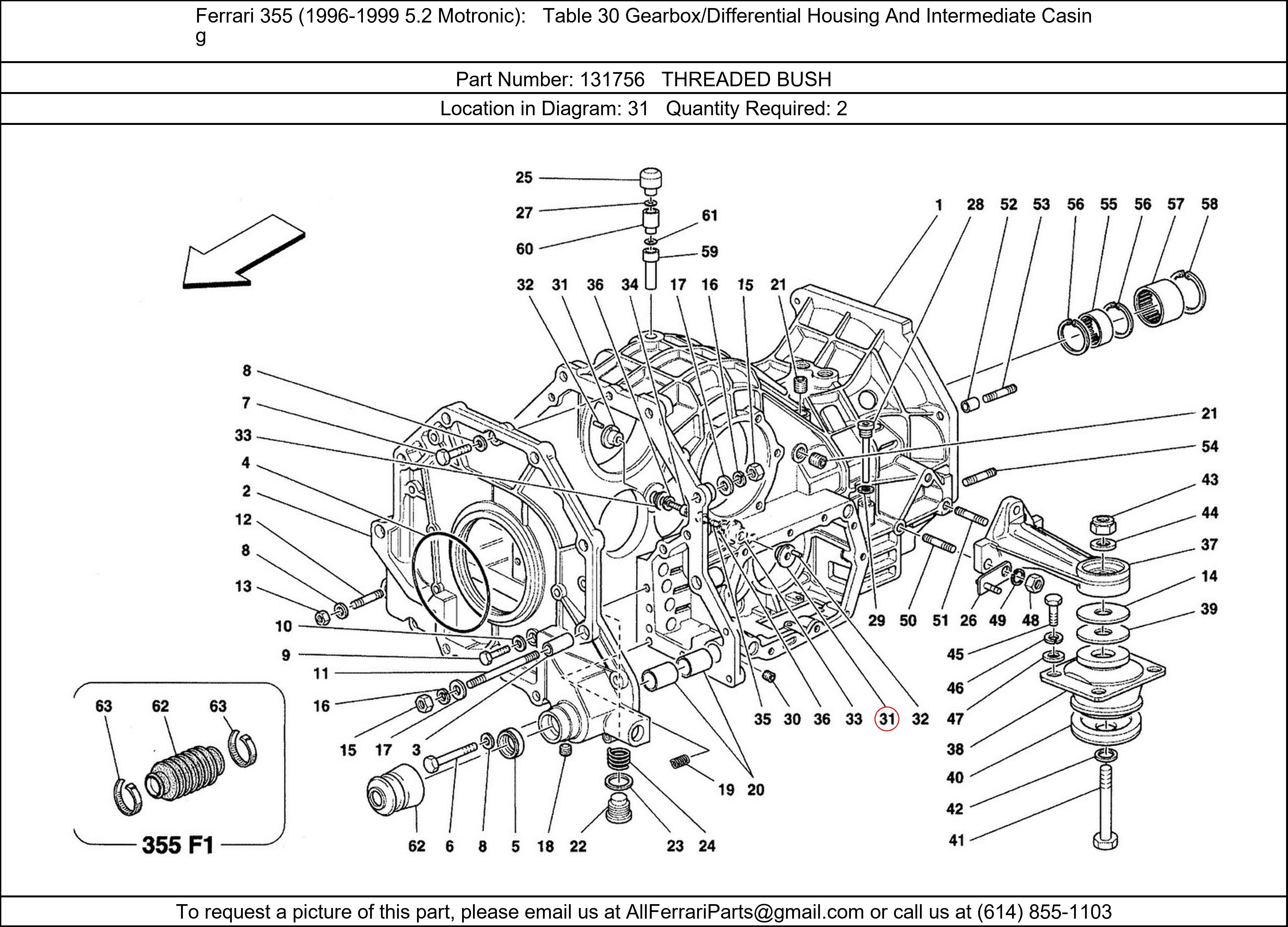 Ferrari Part 131756