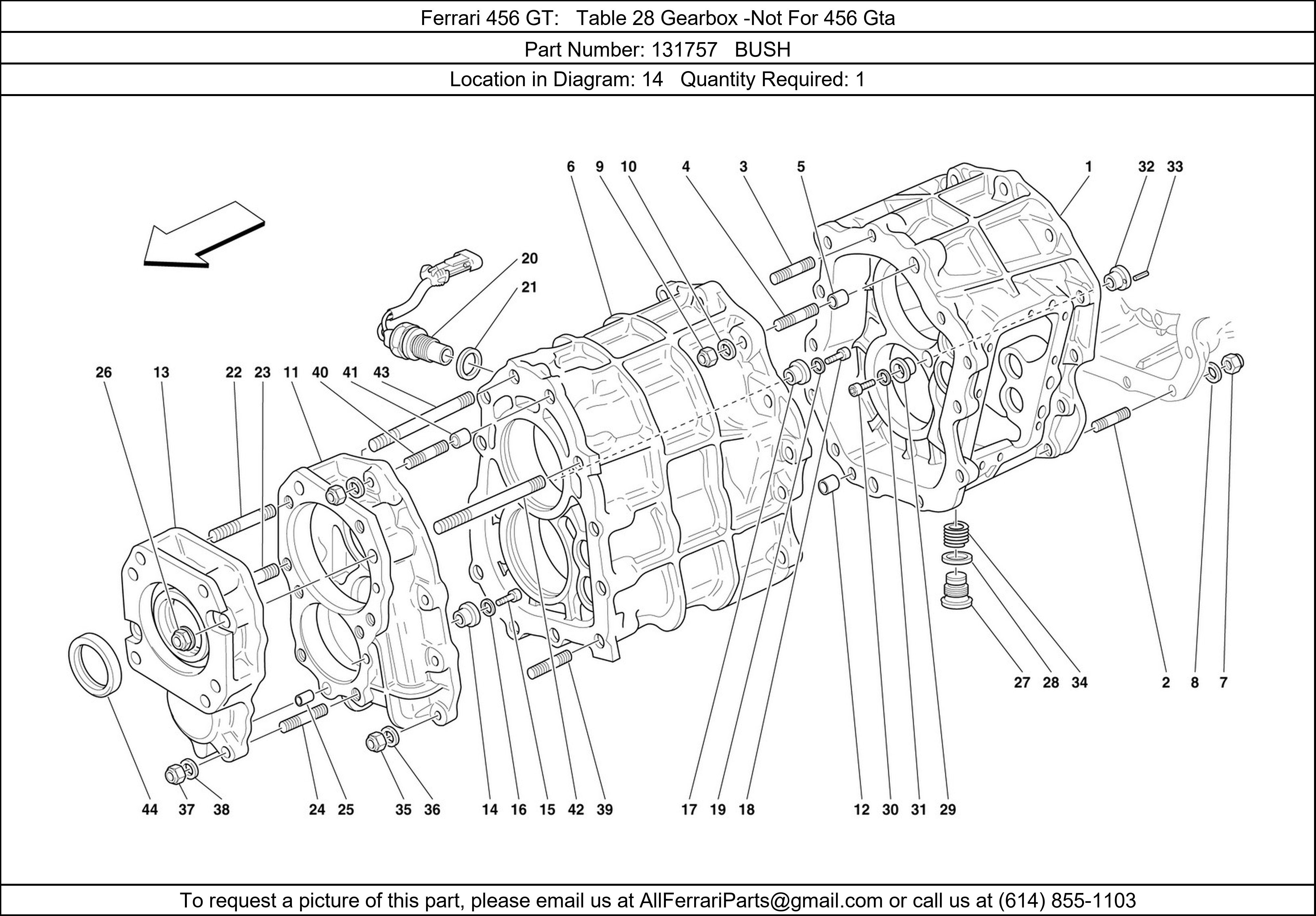 Ferrari Part 131757