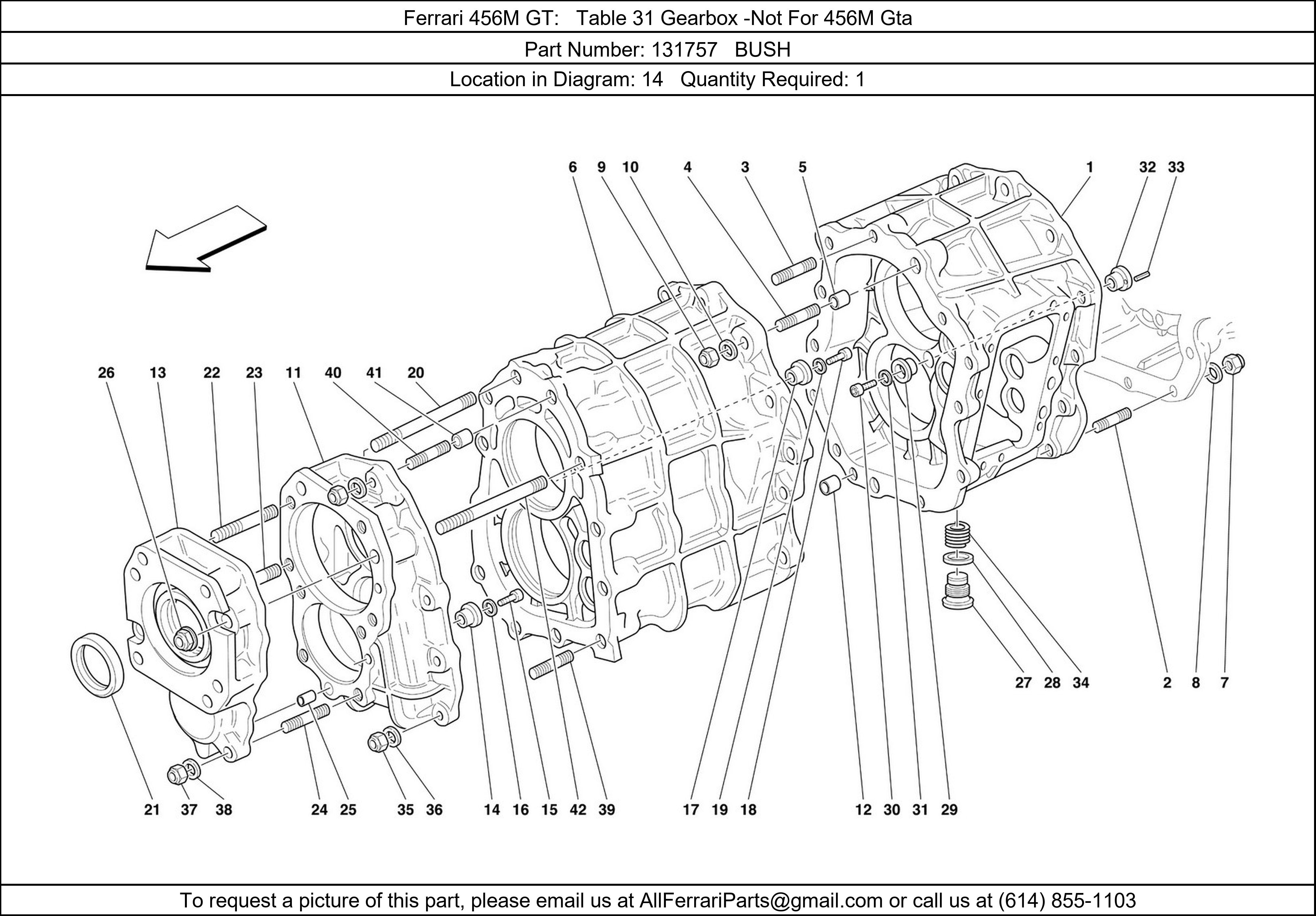 Ferrari Part 131757