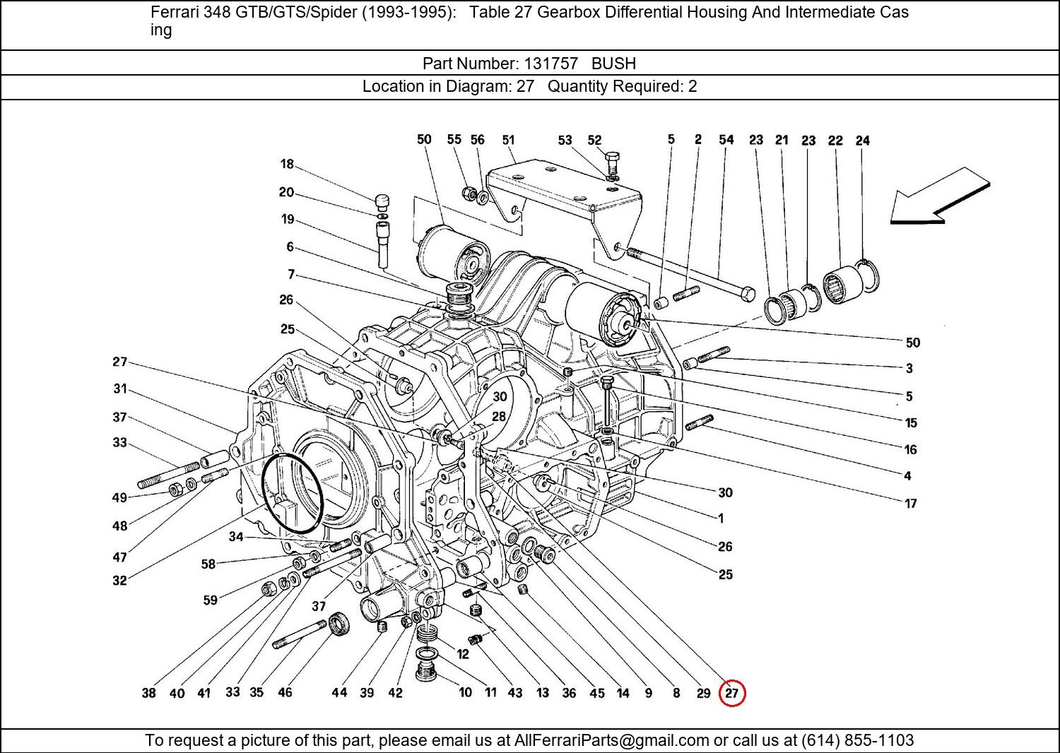 Ferrari Part 131757