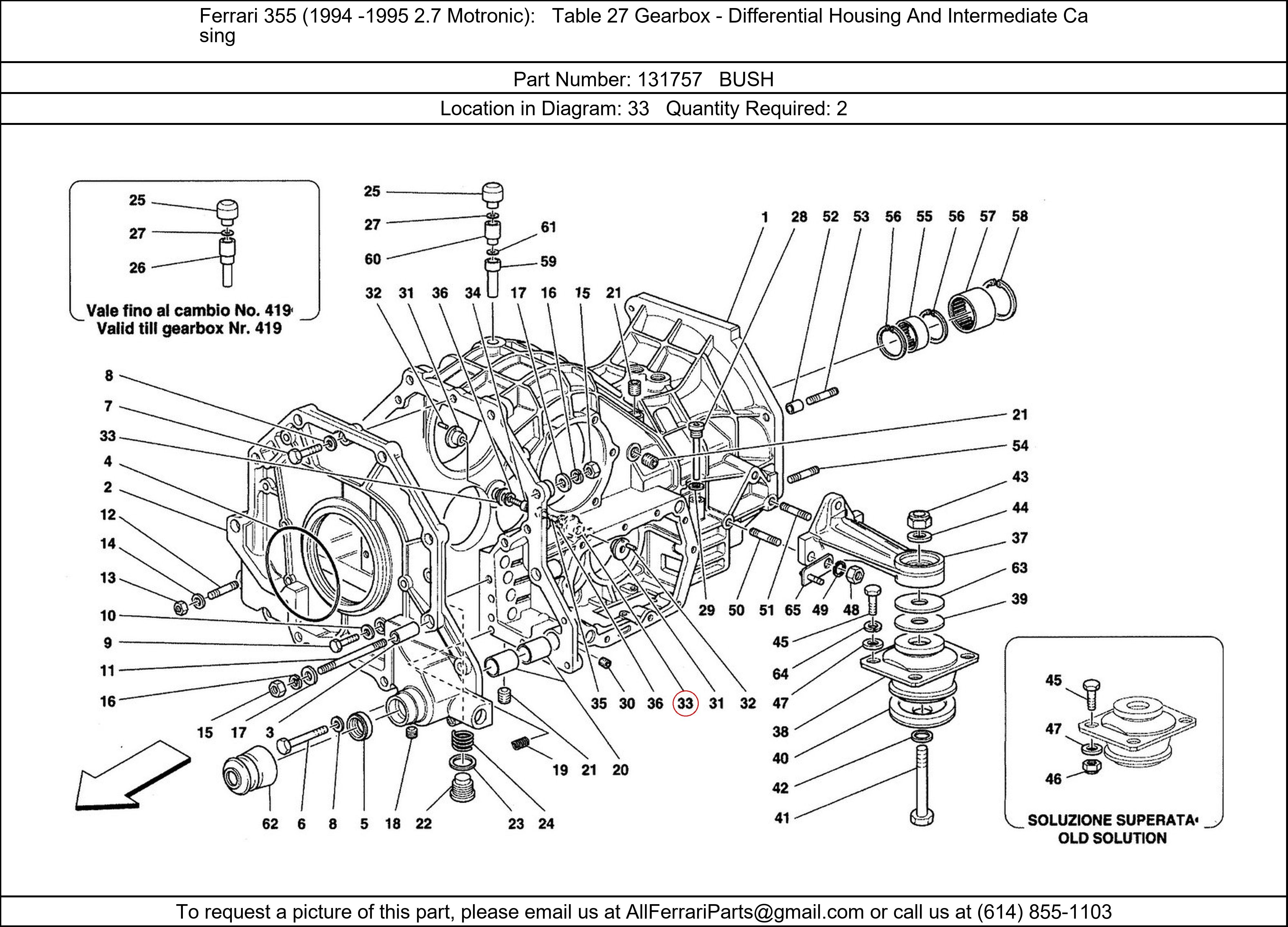 Ferrari Part 131757