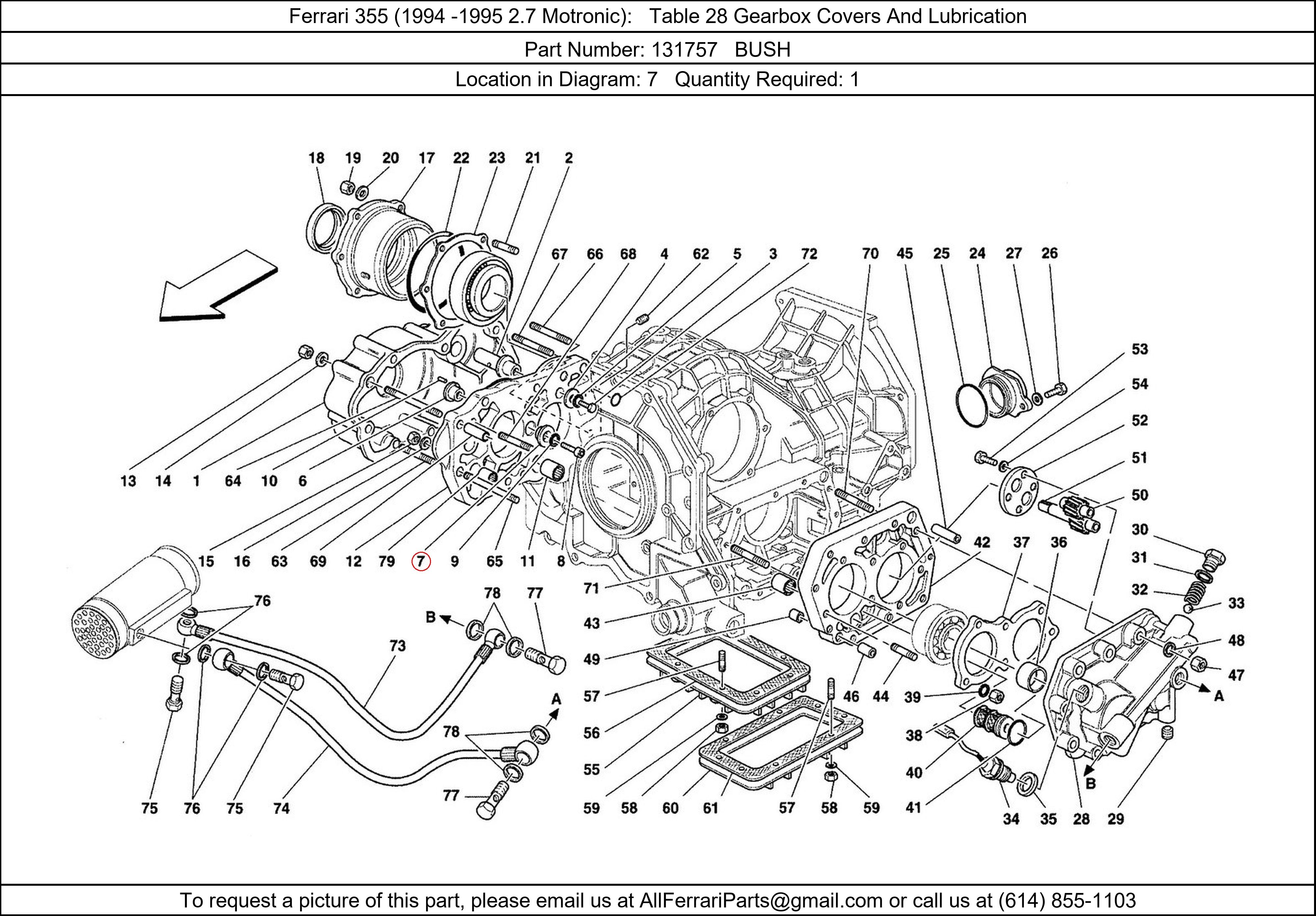 Ferrari Part 131757