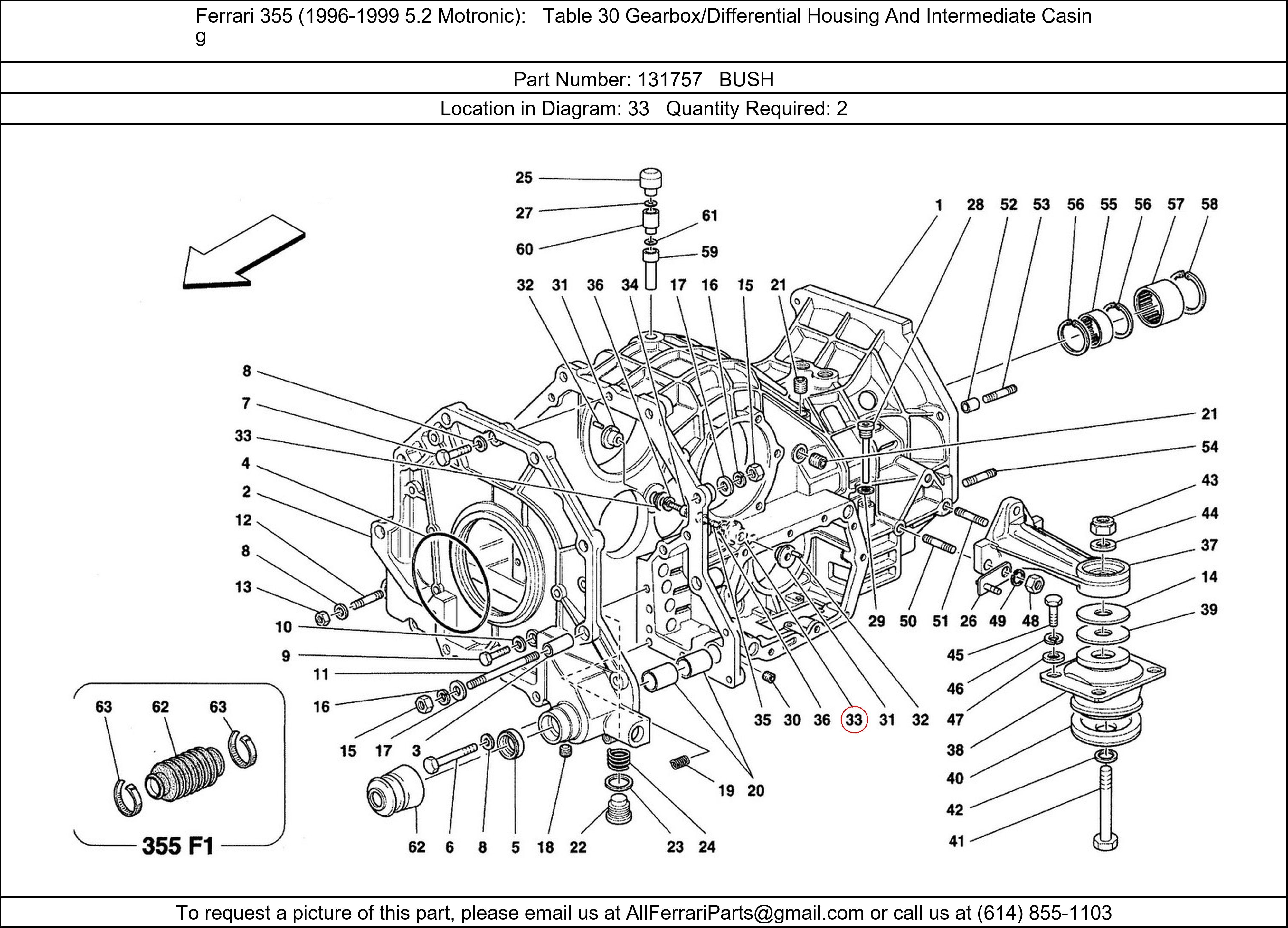 Ferrari Part 131757