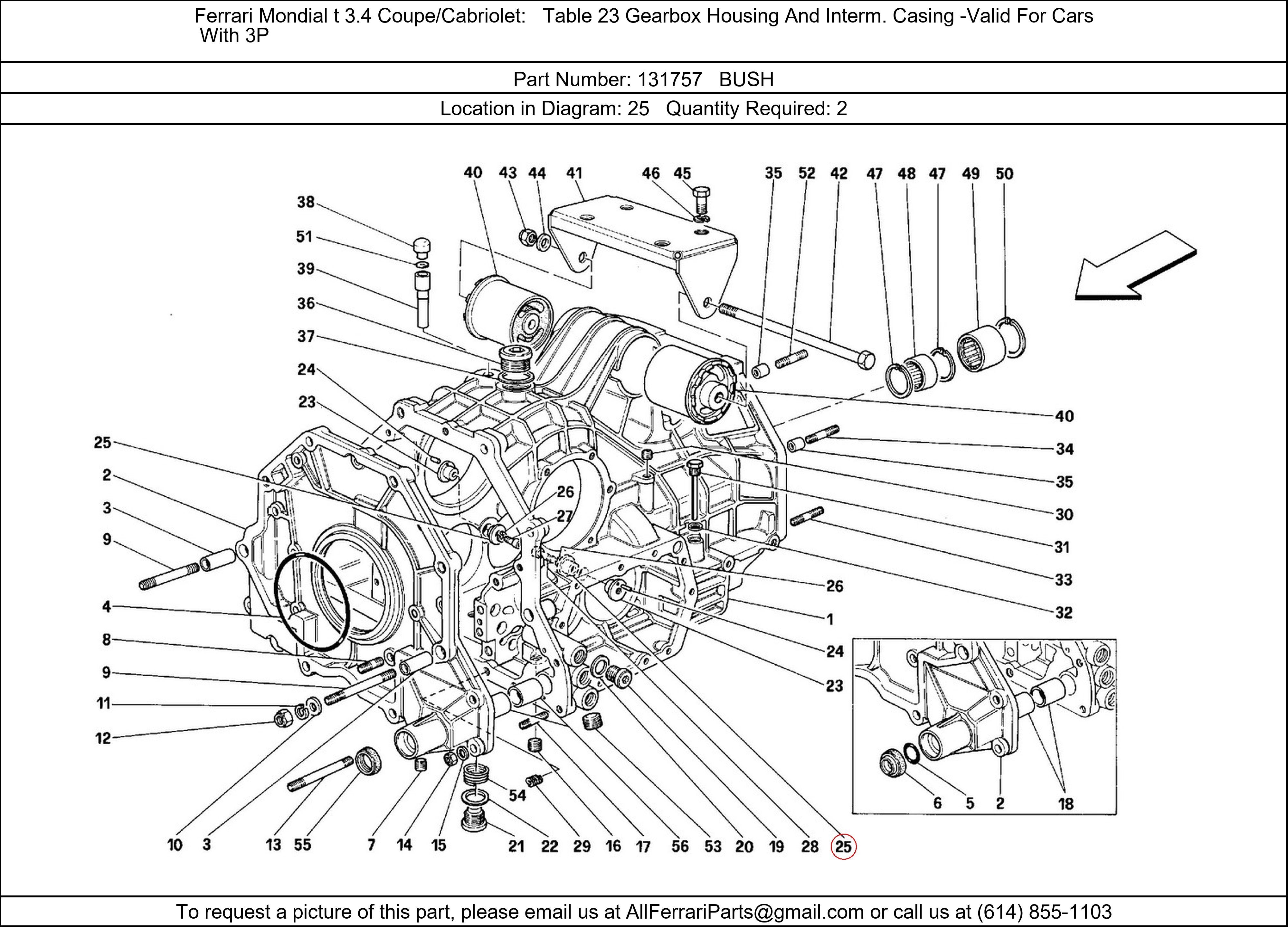 Ferrari Part 131757