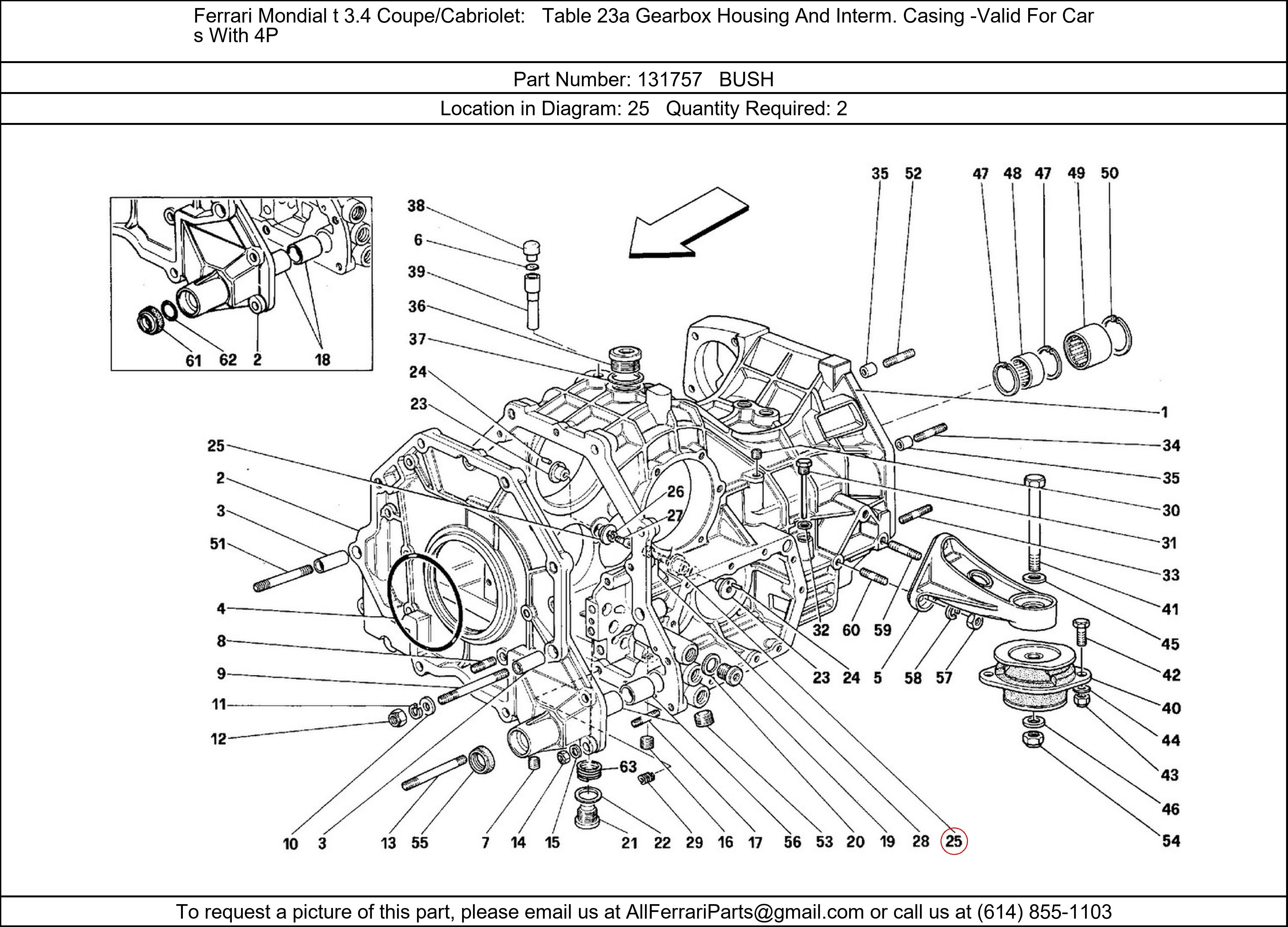 Ferrari Part 131757