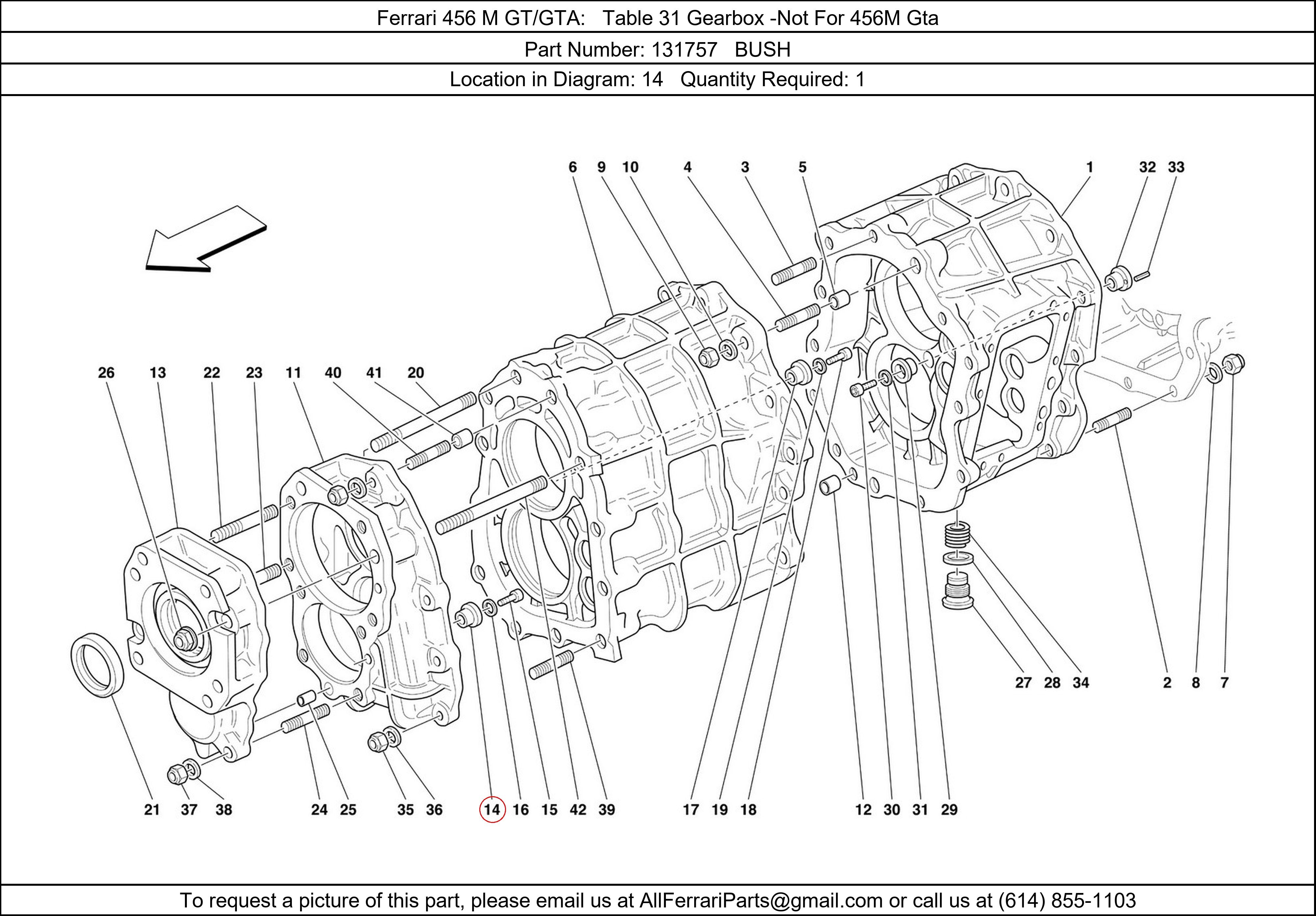 Ferrari Part 131757