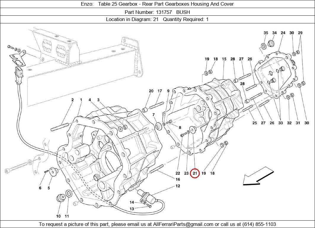 Ferrari Part 131757