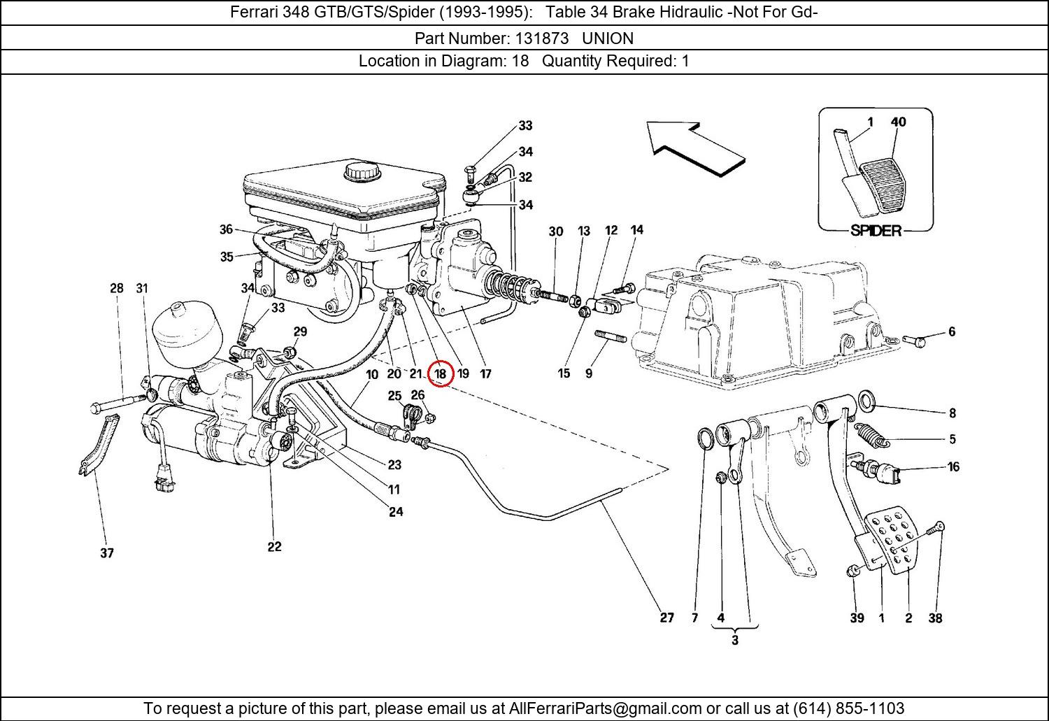 Ferrari Part 131873