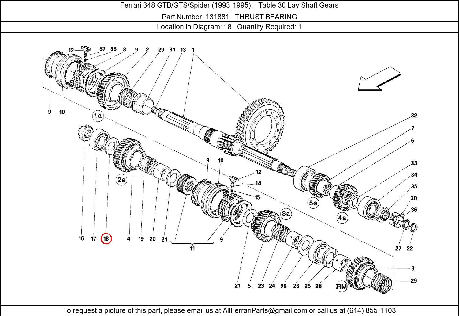 Ferrari Part 131881