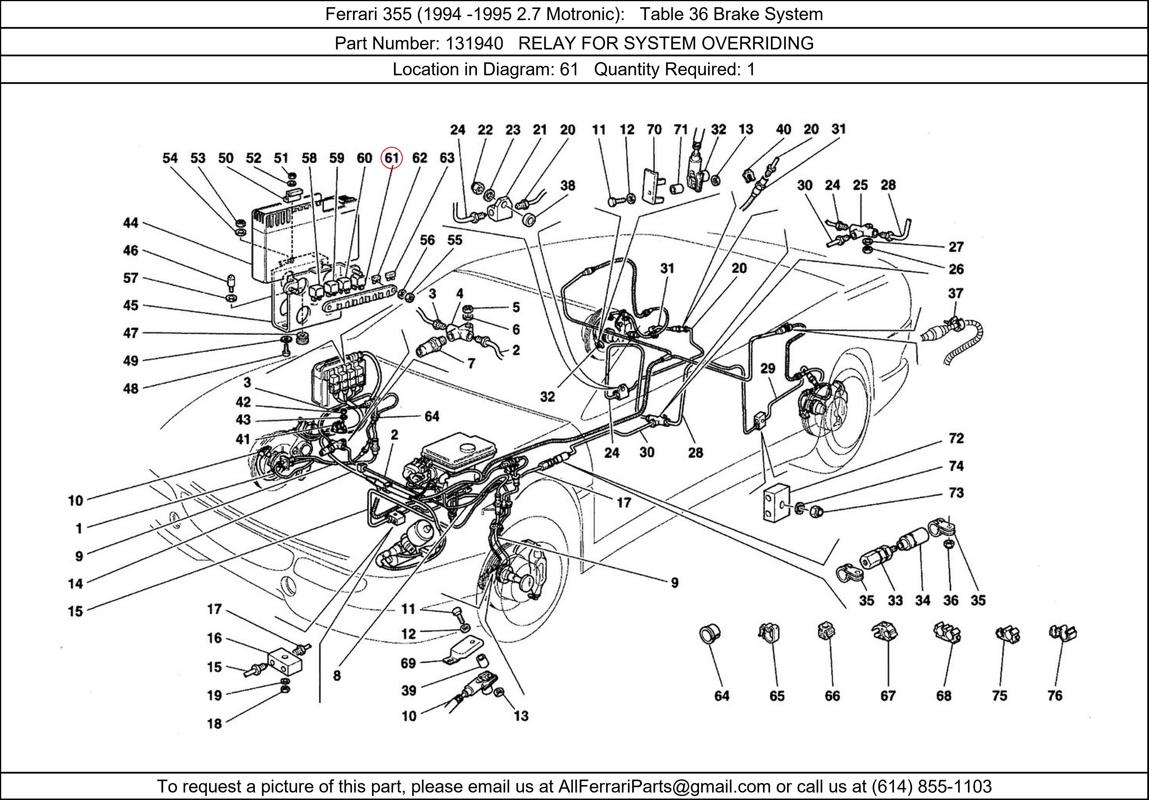 Ferrari Part 131940