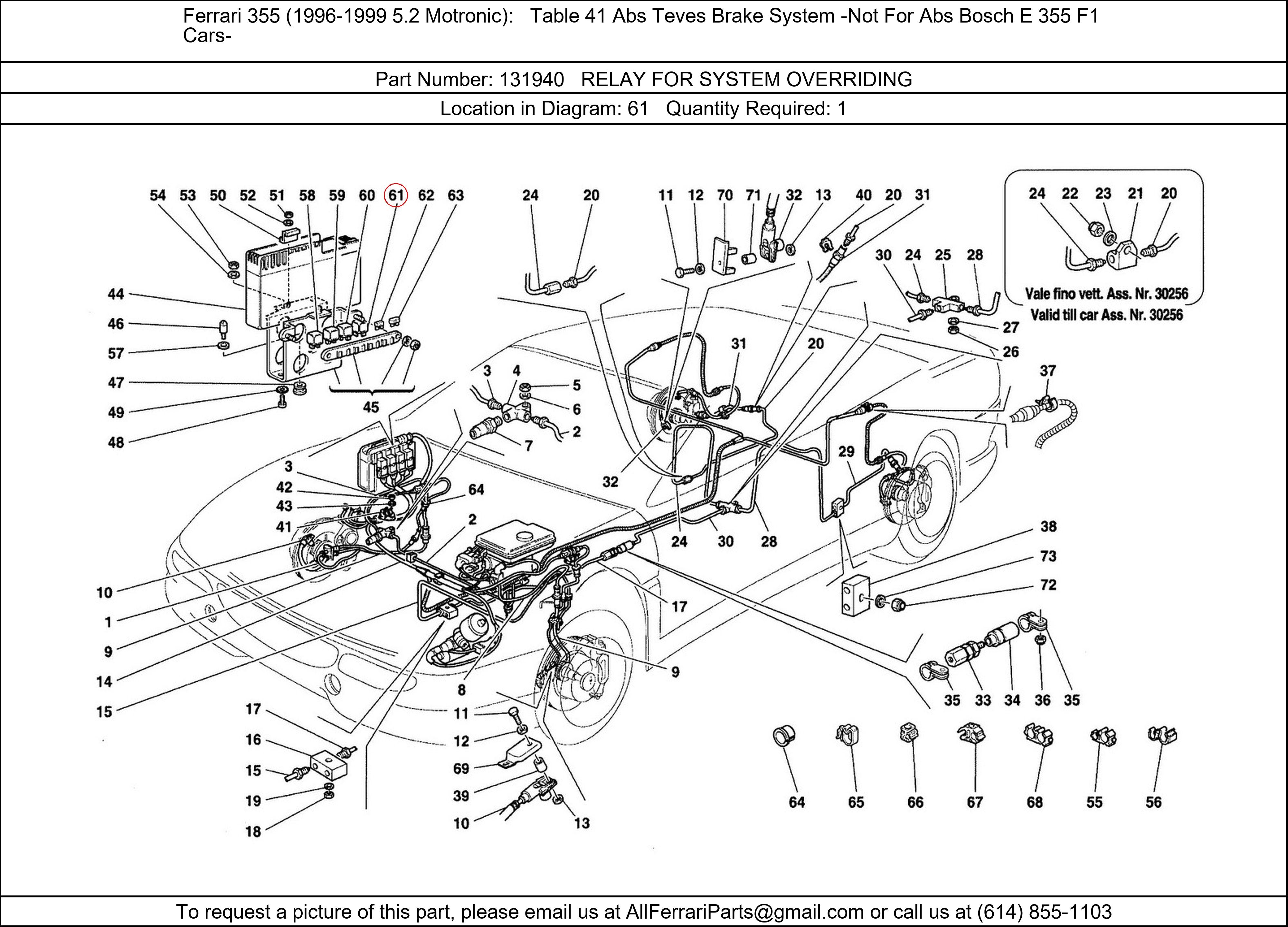 Ferrari Part 131940