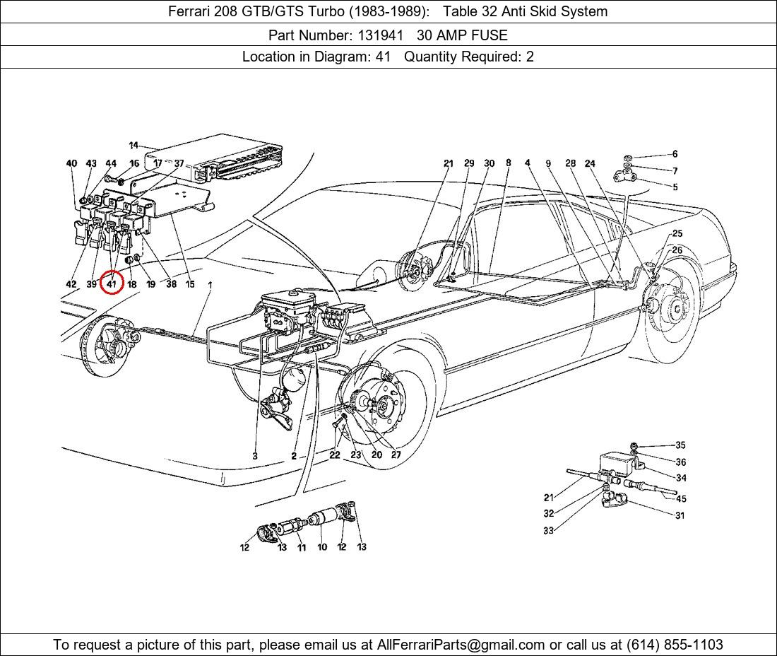 Ferrari Part 131941