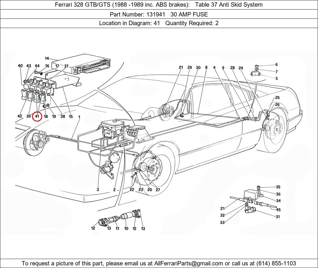 Ferrari Part 131941