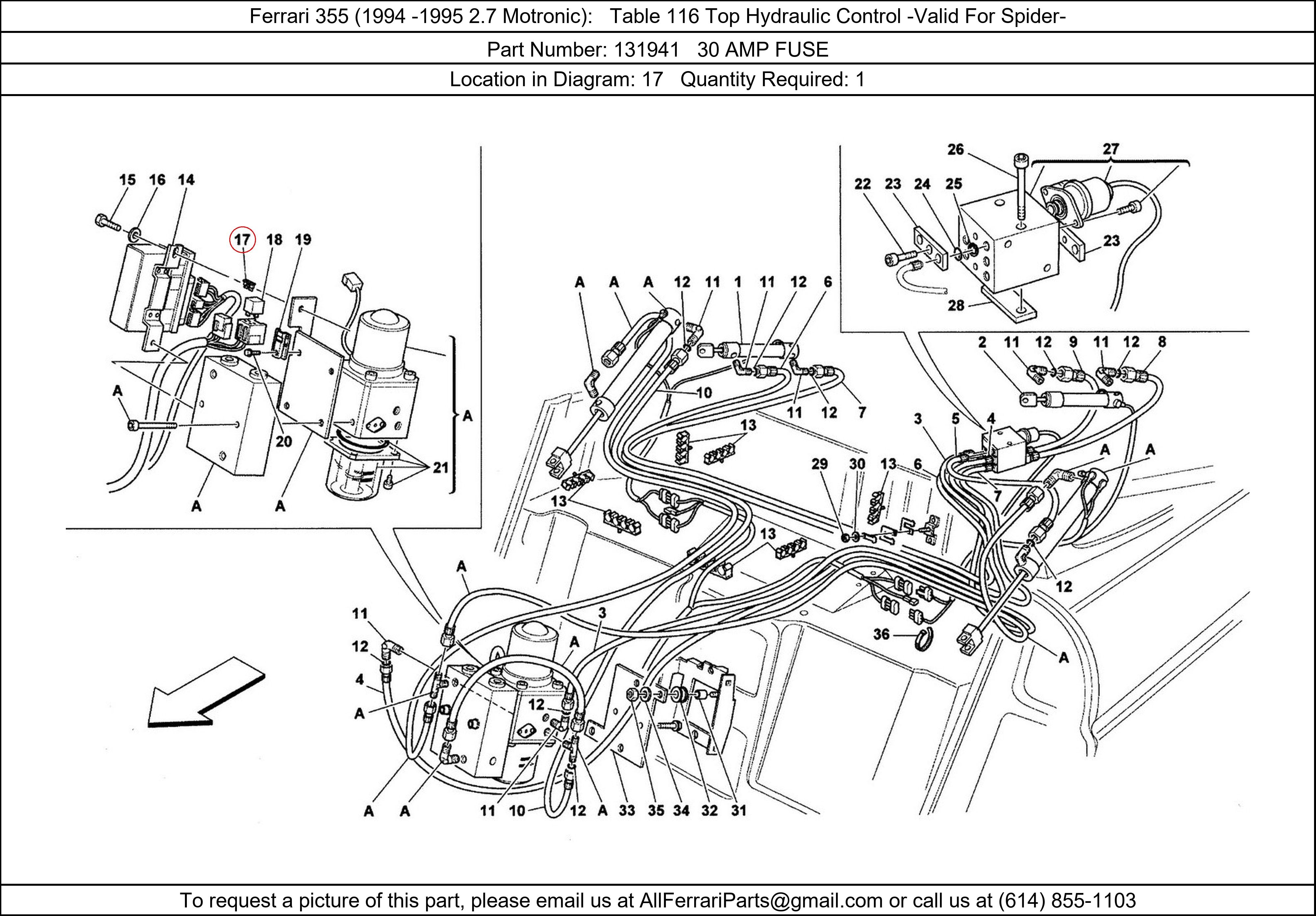 Ferrari Part 131941