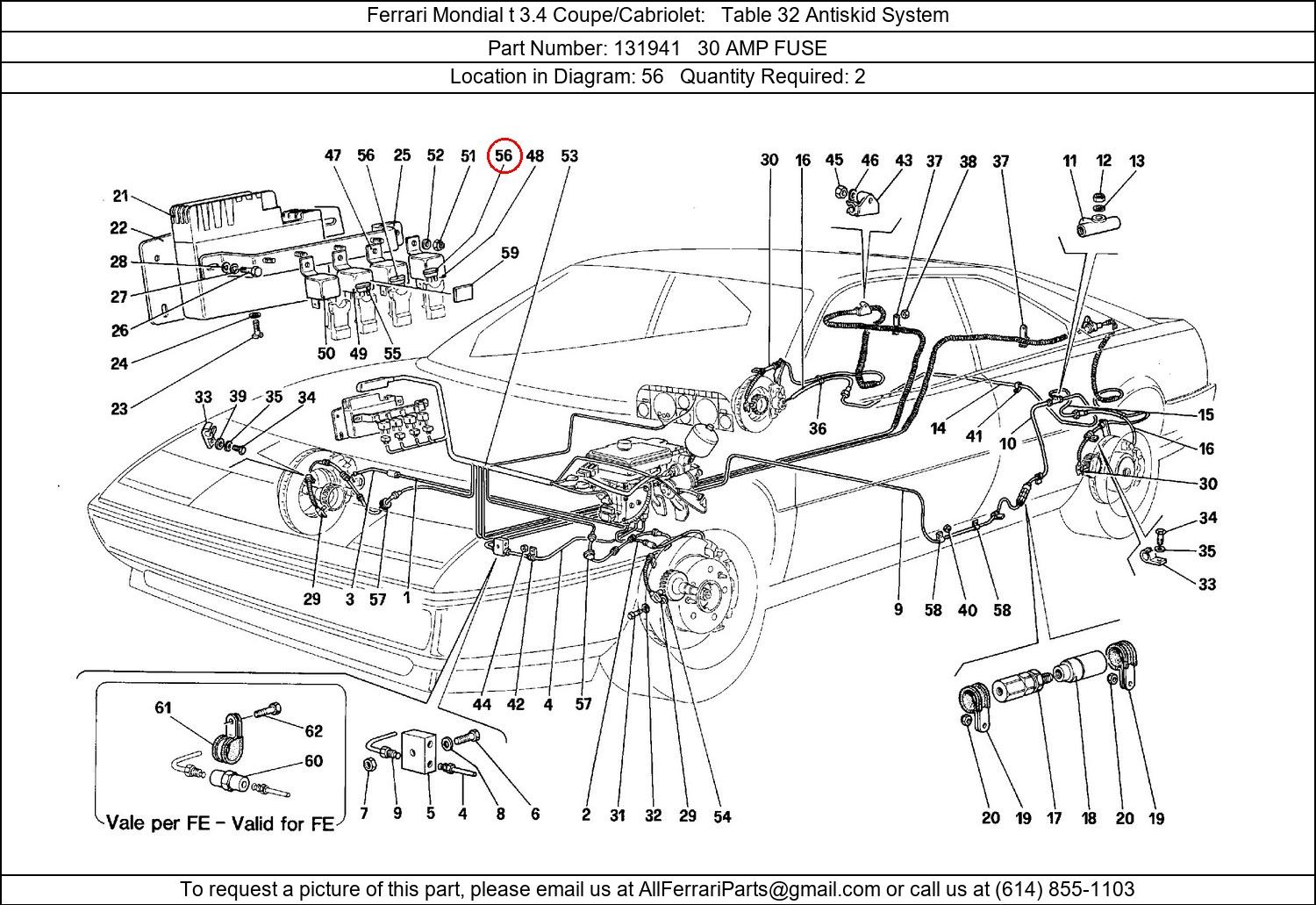 Ferrari Part 131941