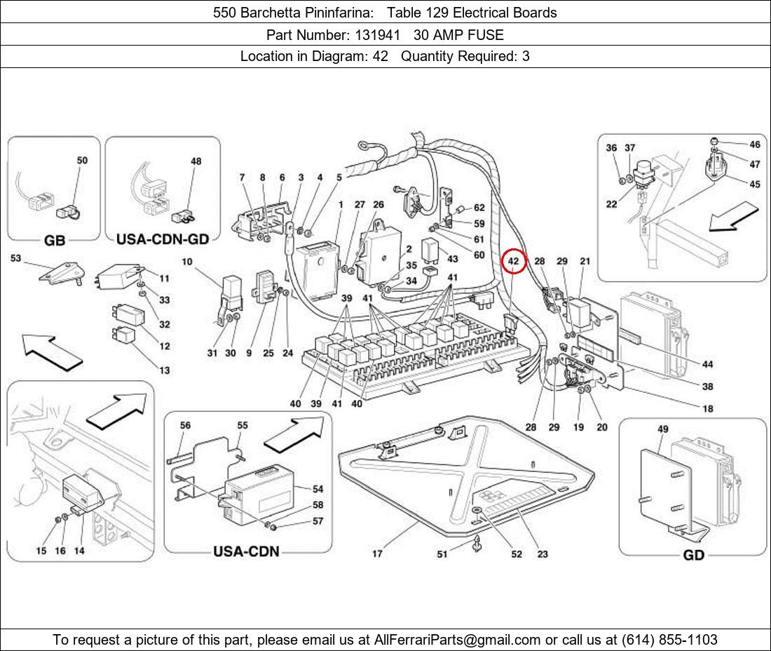 Ferrari Part 131941