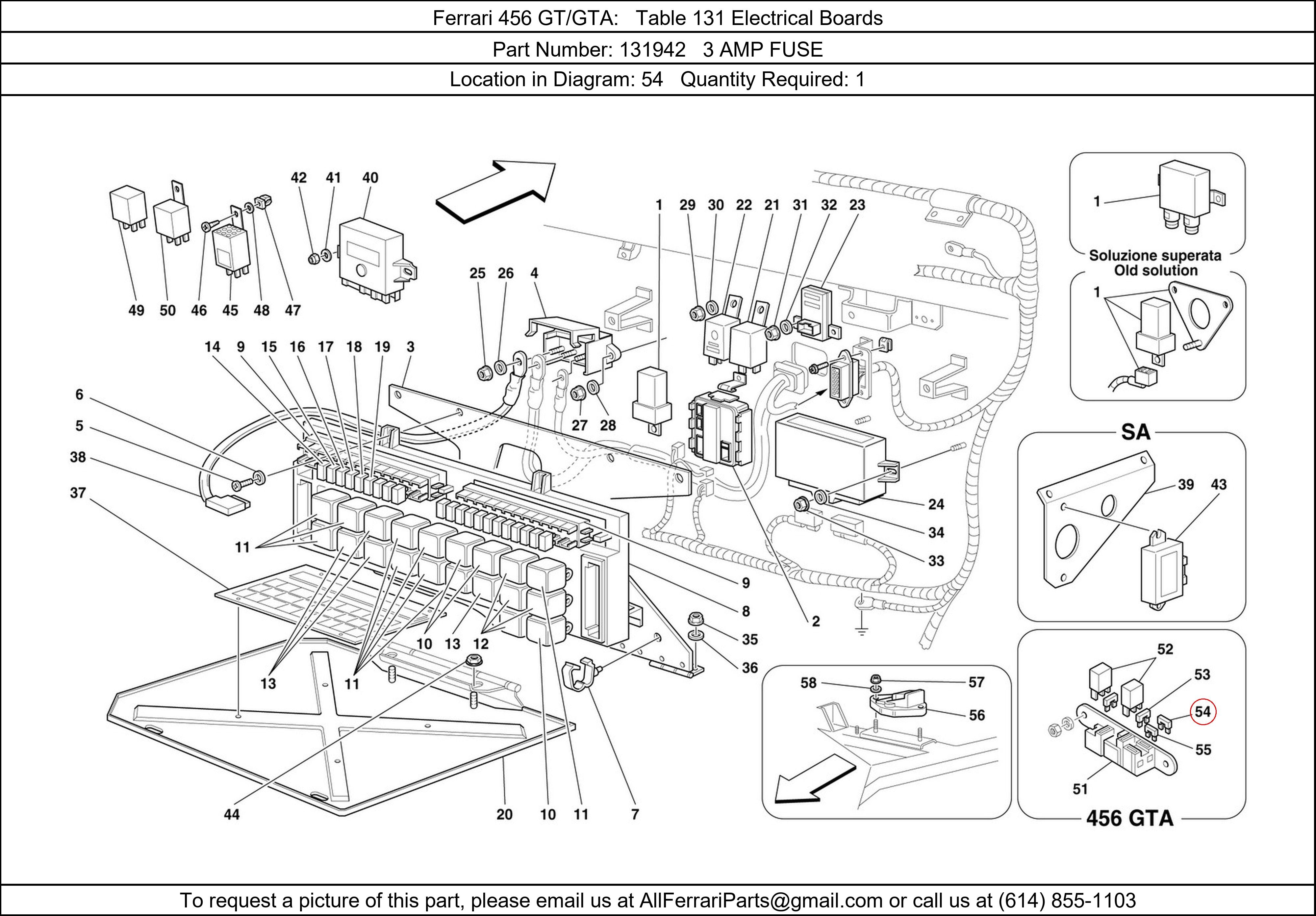 Ferrari Part 131942