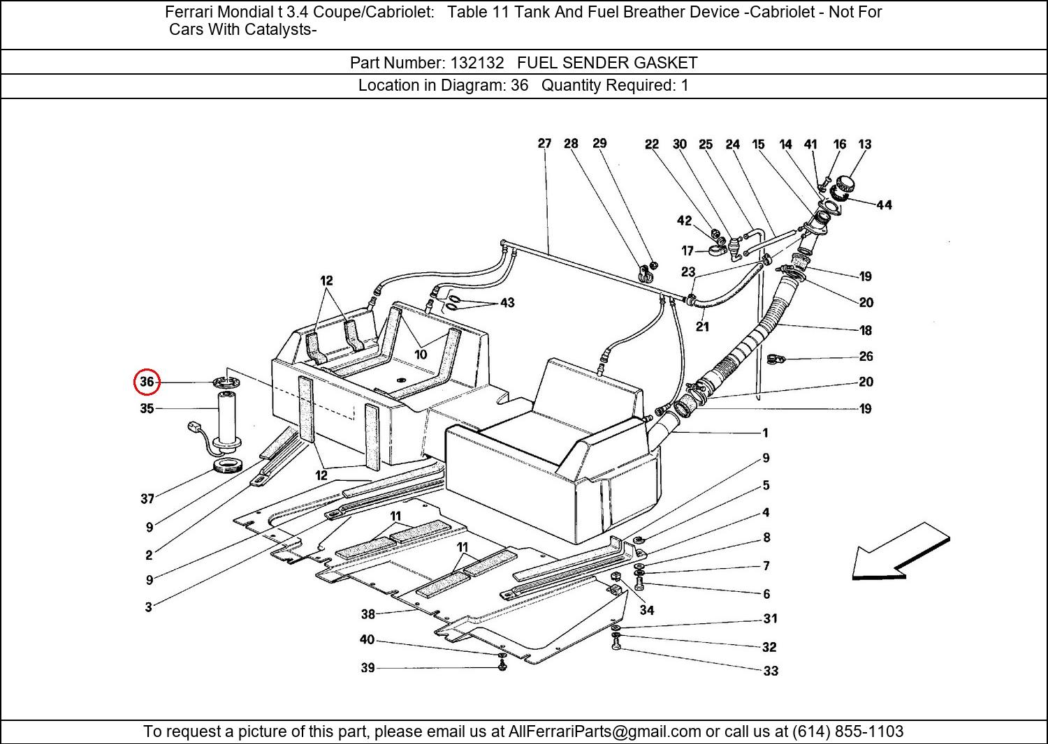 Ferrari Part 132132