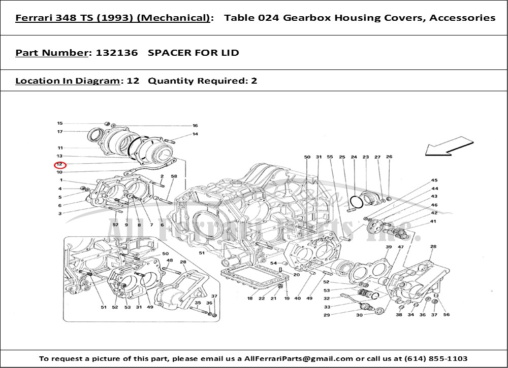 Ferrari Part 132136